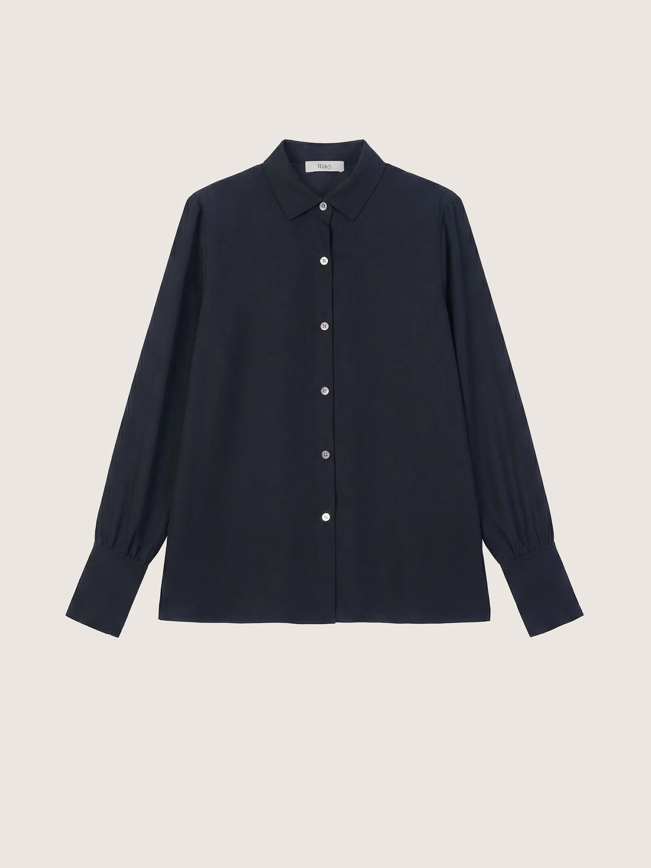 Goldie Silk Blouse With Elastic Sleeve Detail - Image 6