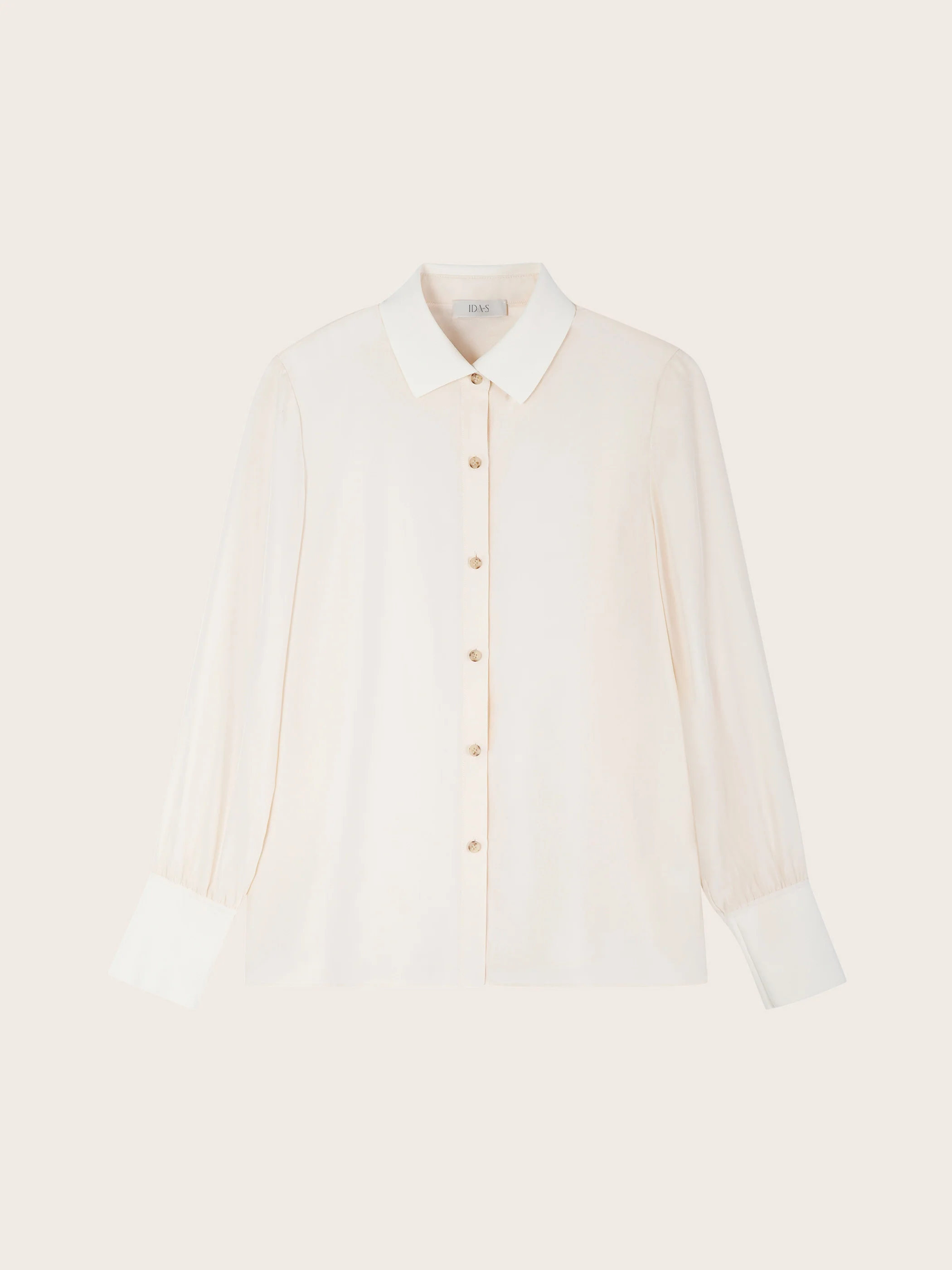 GOLDIE SILK BLOUSE WITH ELASTIC SLEEVE DETAIL - Image 7