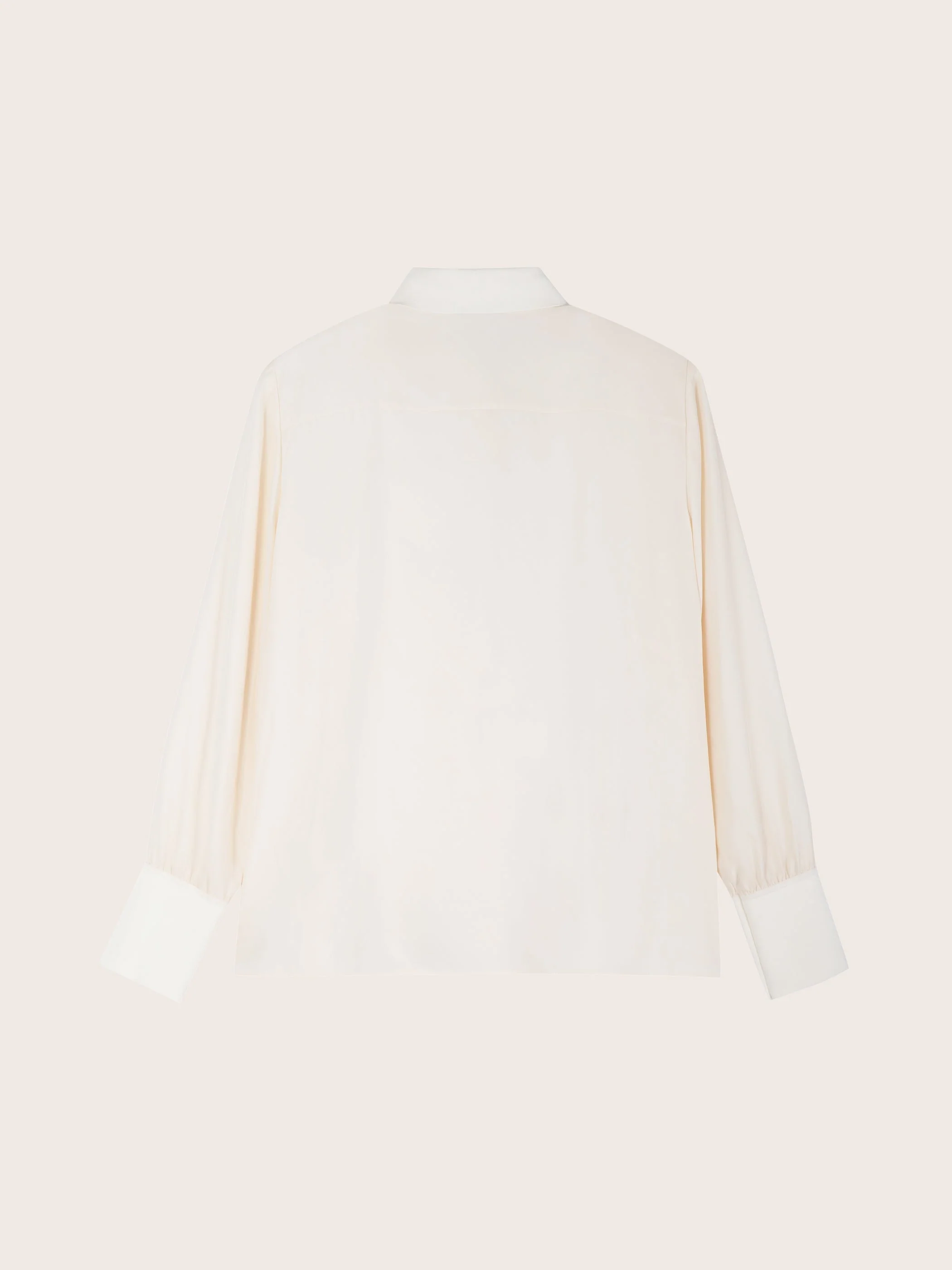 GOLDIE SILK BLOUSE WITH ELASTIC SLEEVE DETAIL - Image 8