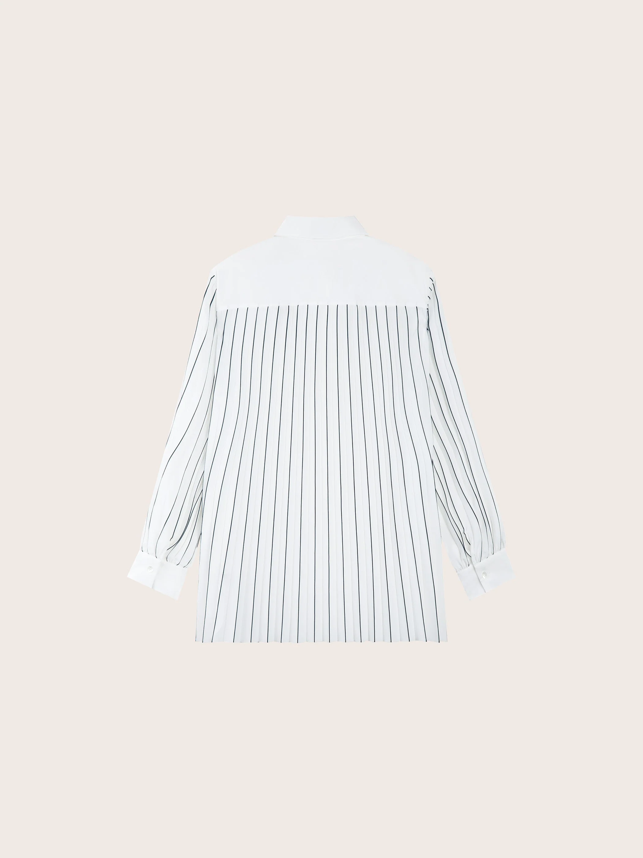 HELENA PLEATED BUTTON DOWN BLOUSE - Image 5