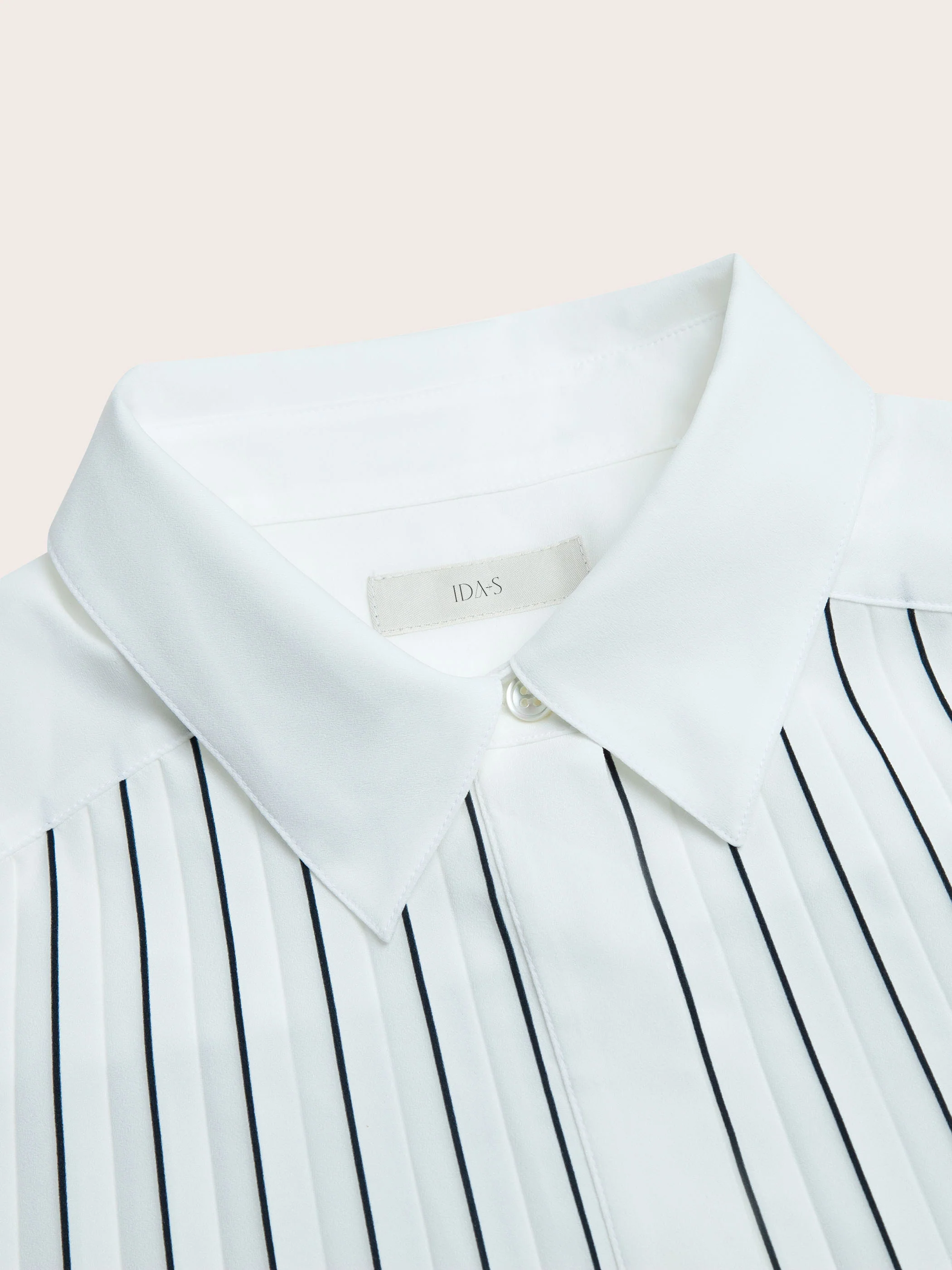 HELENA PLEATED BUTTON DOWN BLOUSE - Image 6