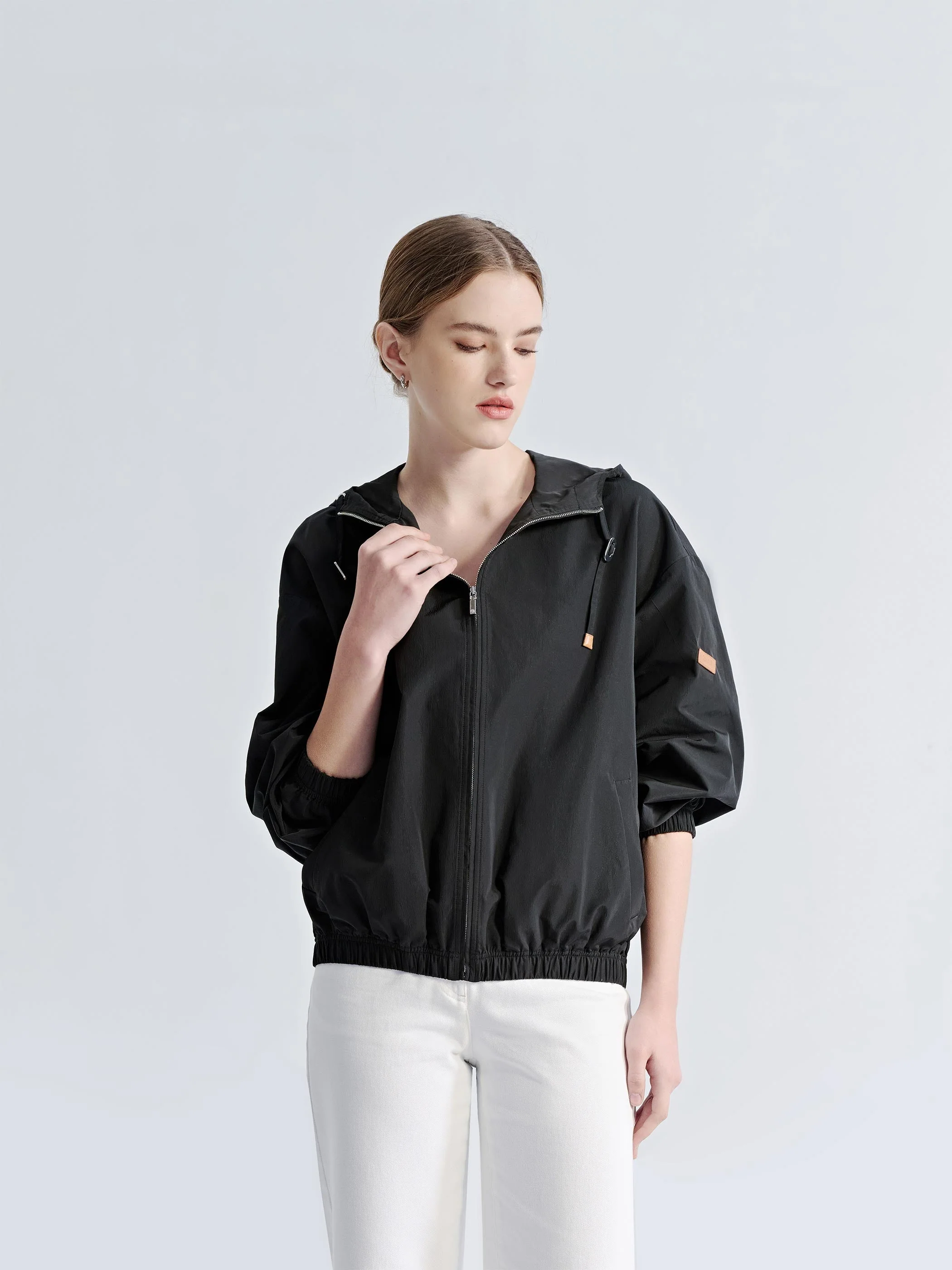 ISOLDE RELAXED DROPPED SHOULDER BOMBER - Image 4