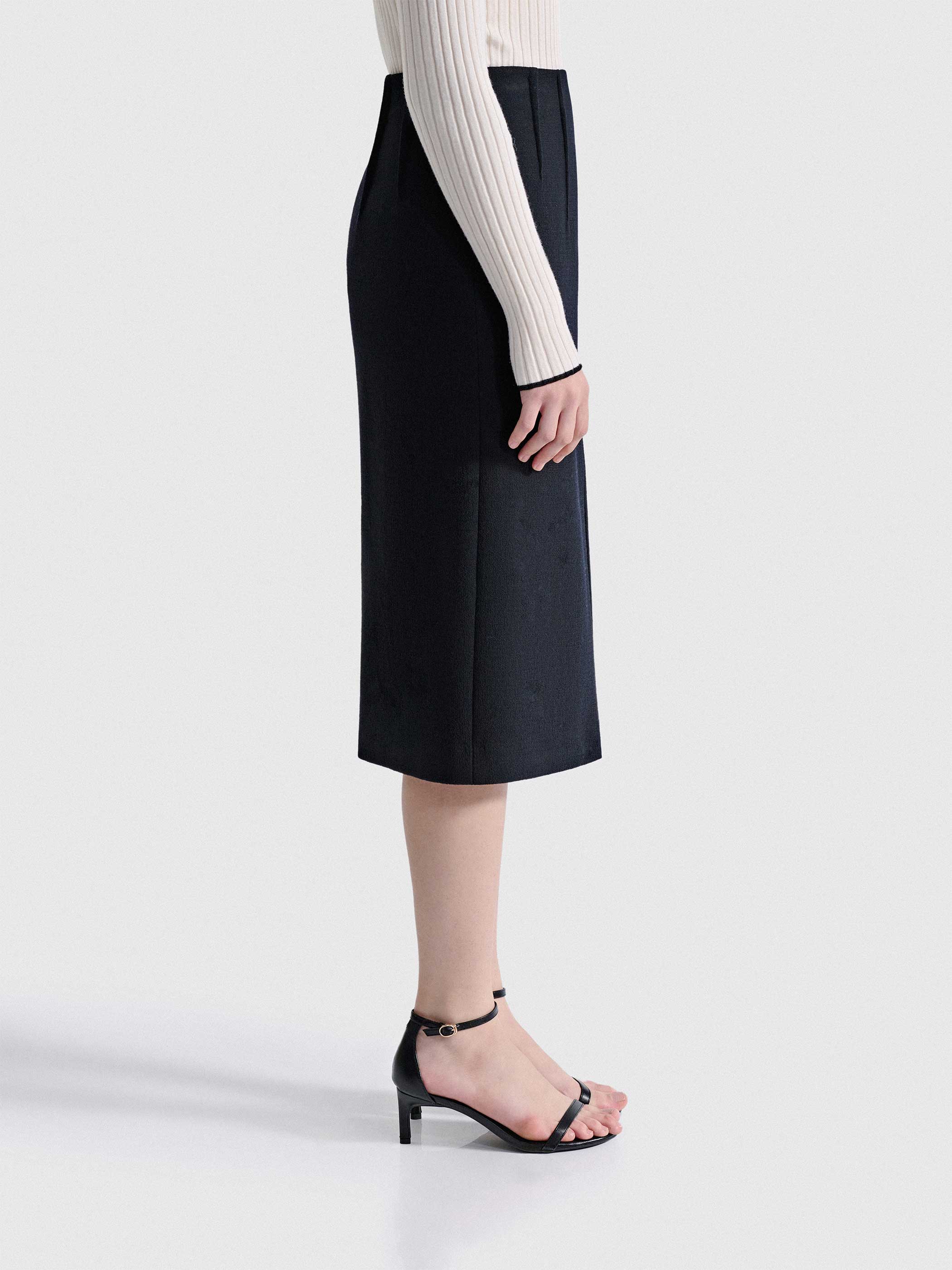 Ivy Wool Skirt - Image 4