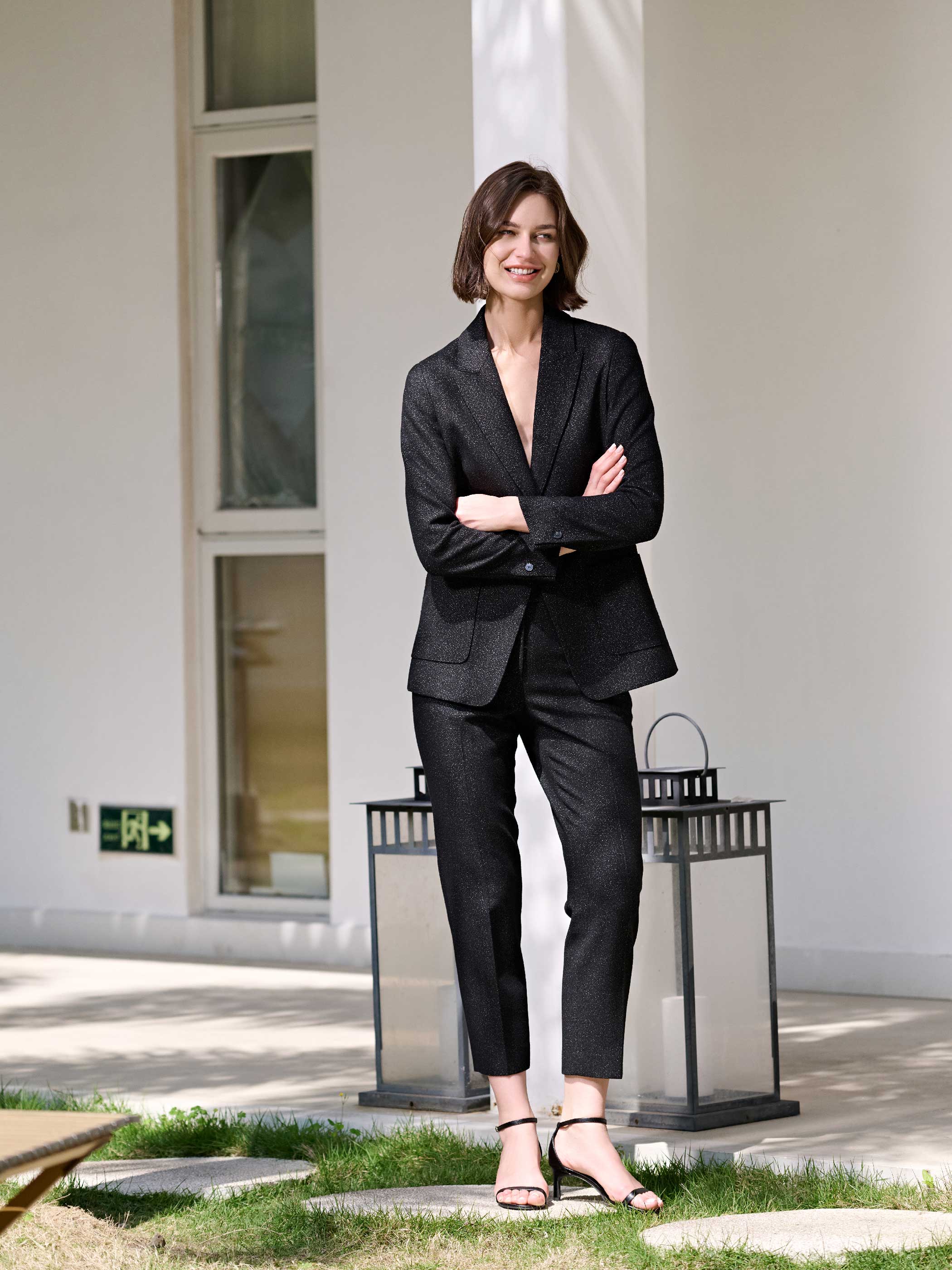 IVY WOOL SUIT JACKET - Image 3