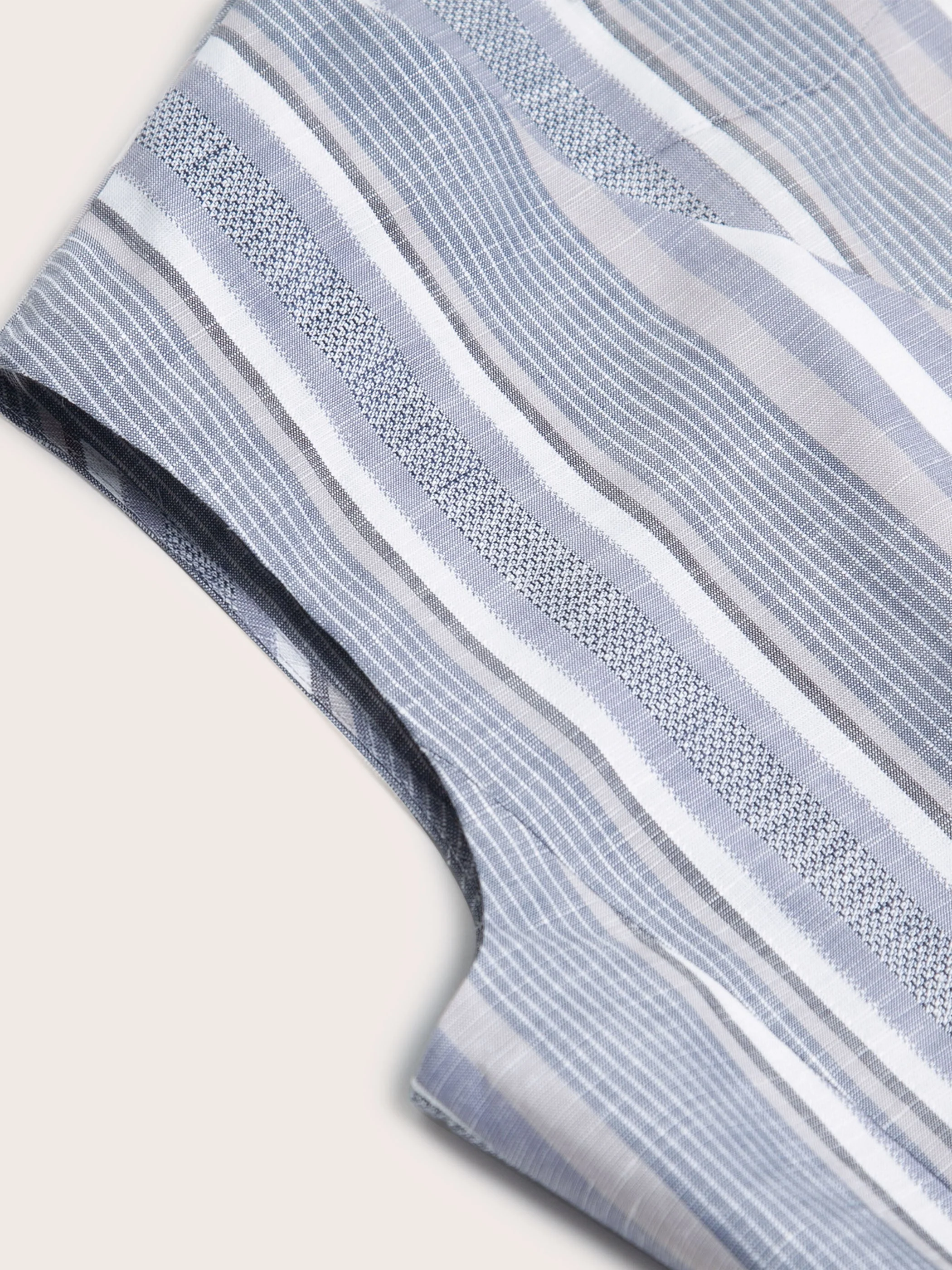 Joan Striped Linen Vest - Image 10