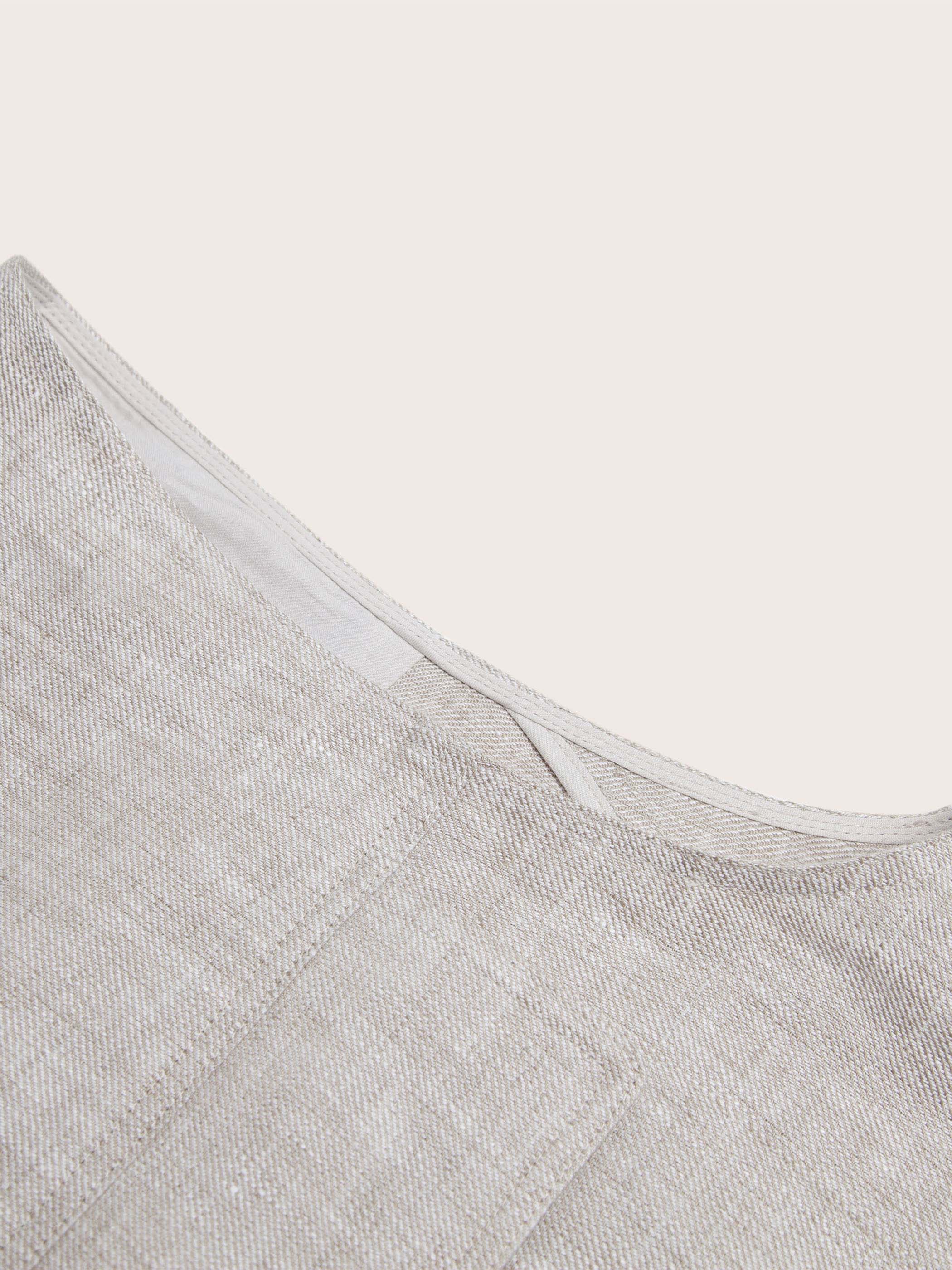 Josephine Oversized Linen Vest - Image 11