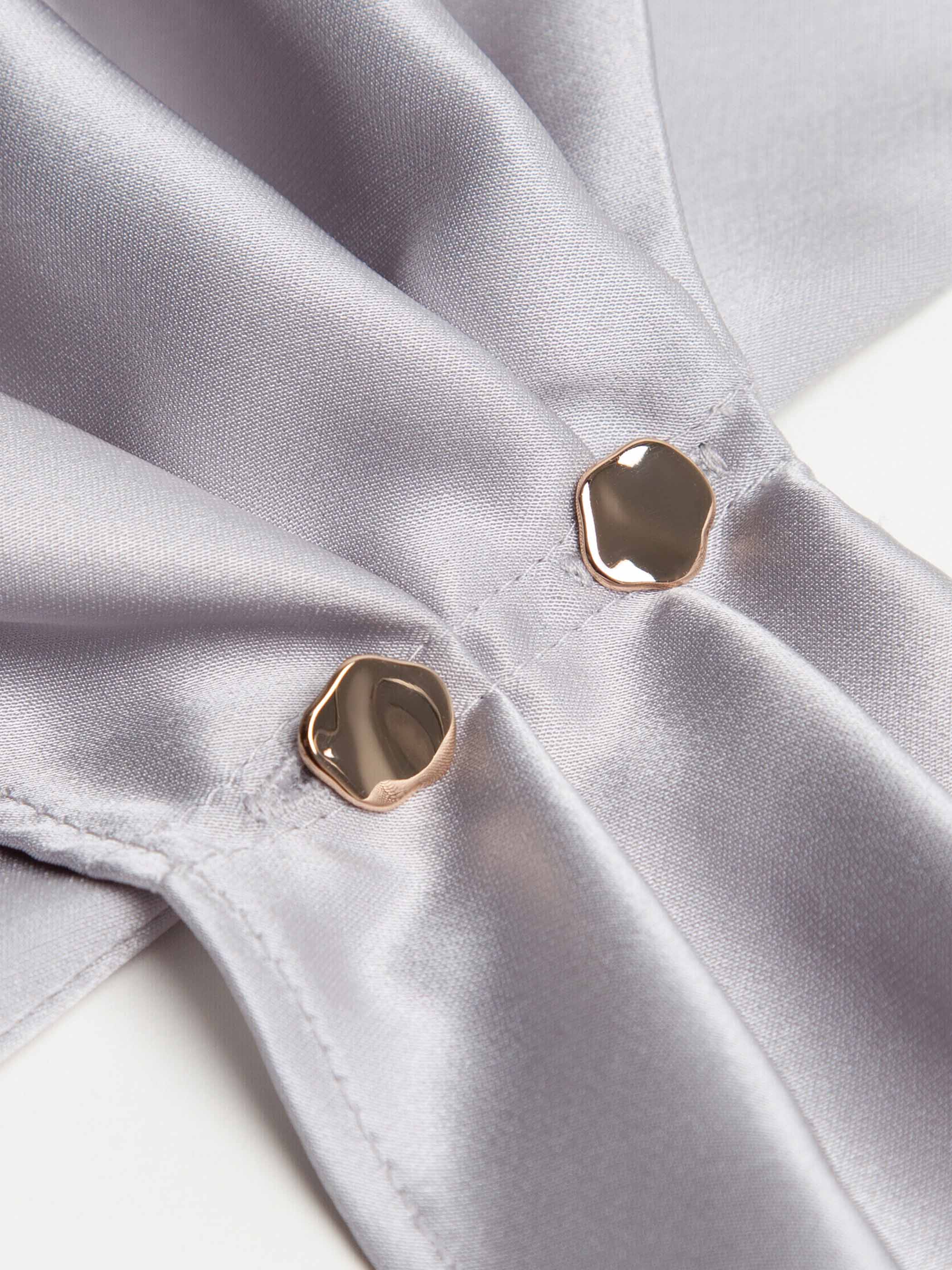 Juliette Satin Wrap 
Blouse - Image 11