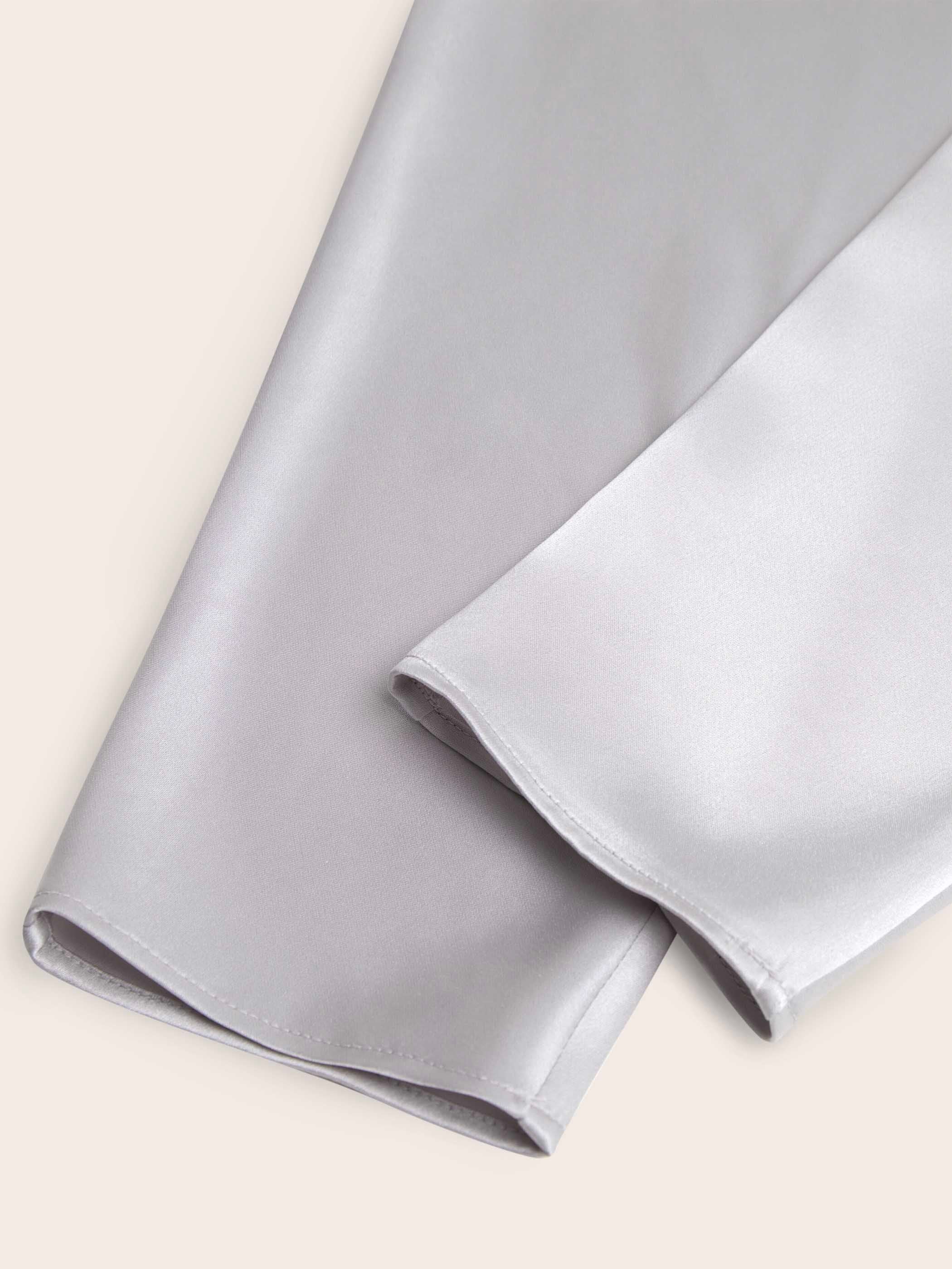 Juliette Satin Wrap 
Blouse - Image 9