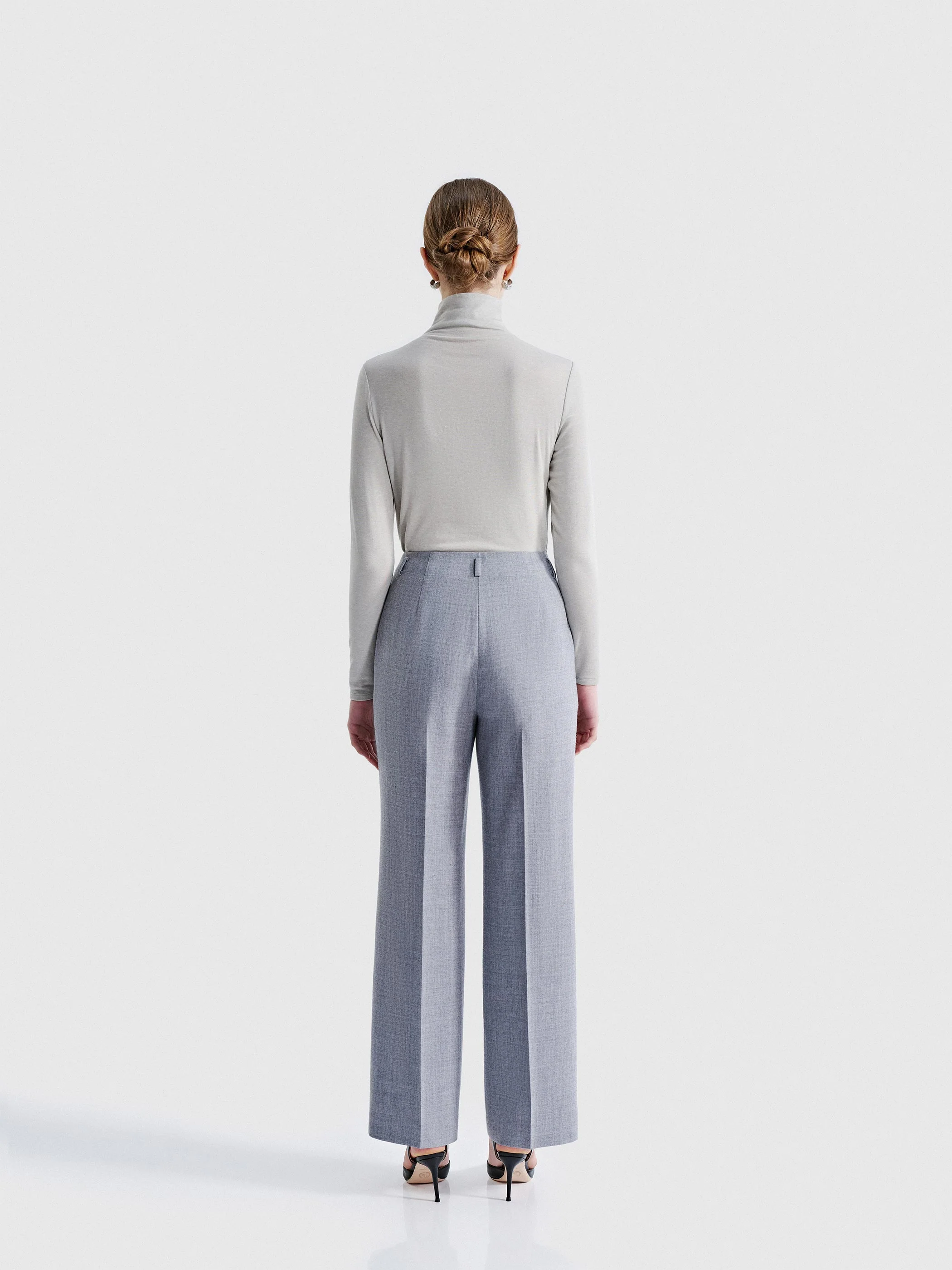 Juno Lyocell/Wool Turtleneck - Image 4