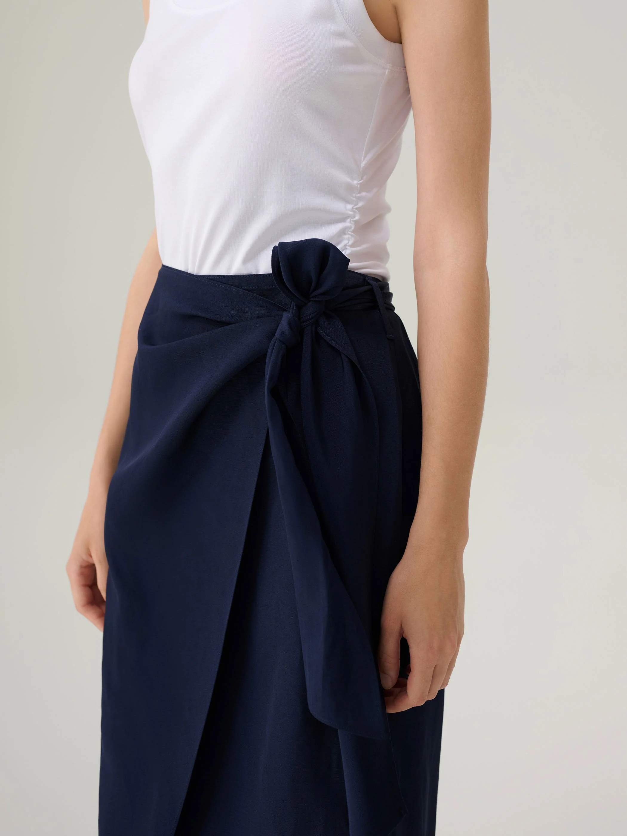 Kate Wrap Midi Skirt - Image 6