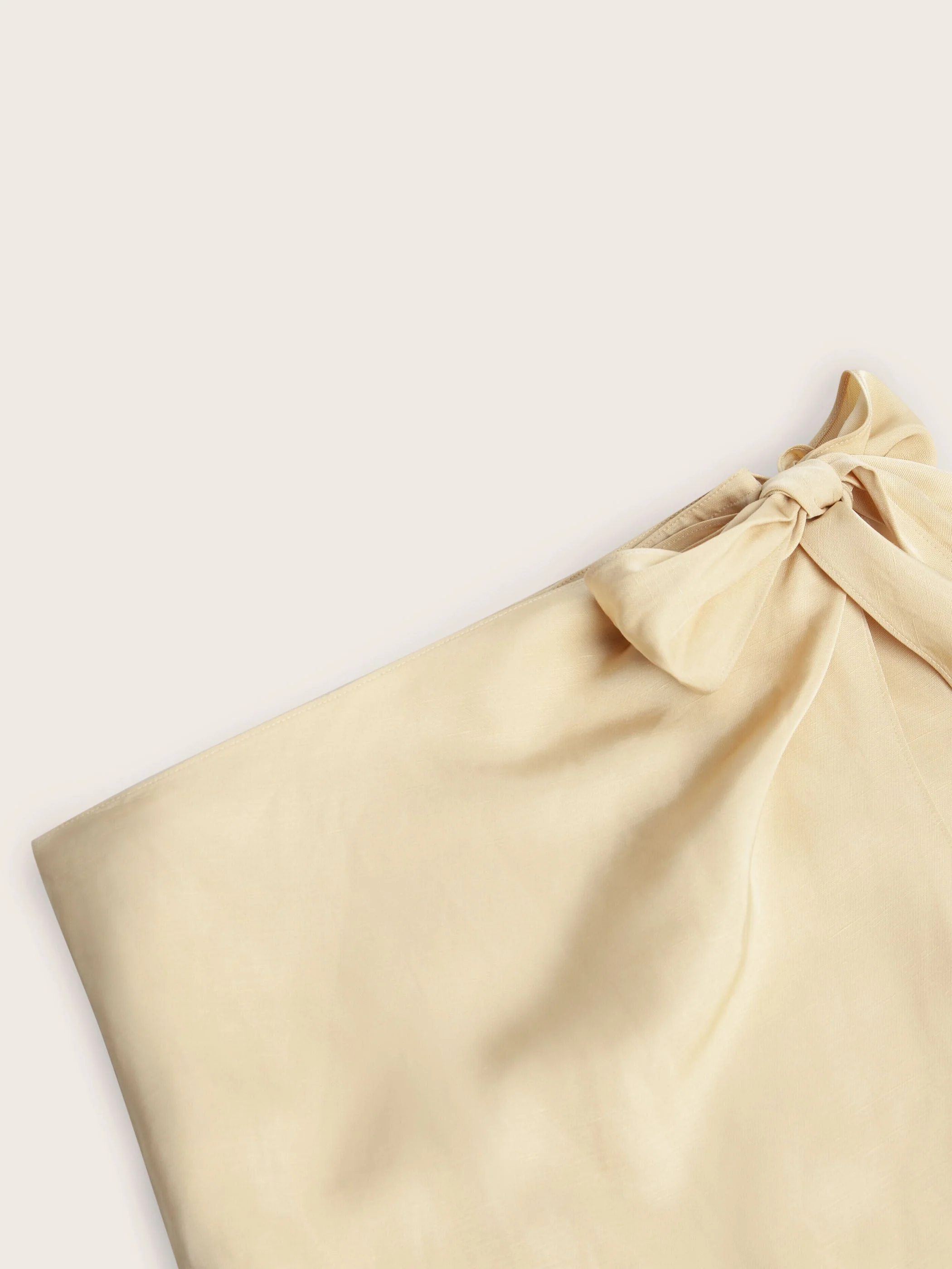 Jane Linen Wrap Midi Skirt - Image 5