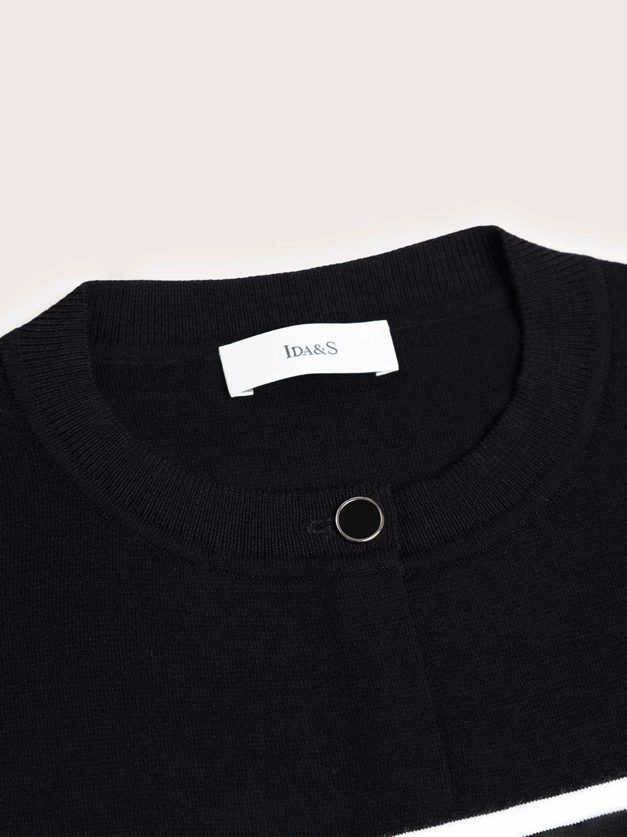 CREW NECK BUTTON FRONT CARDIGAN - Image 11