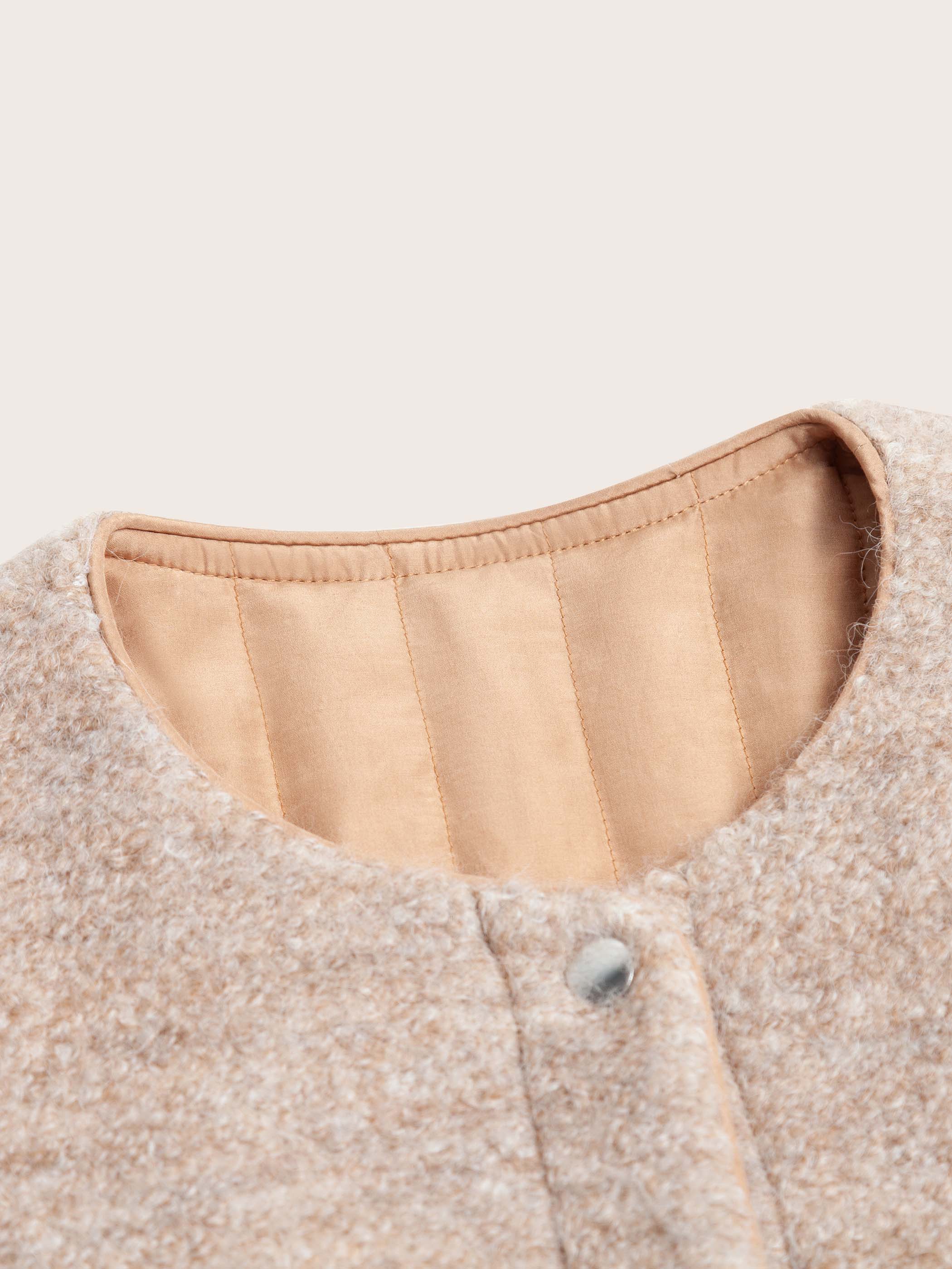 LAYLA ALPACA WOOL SNAP JACKET - Image 7