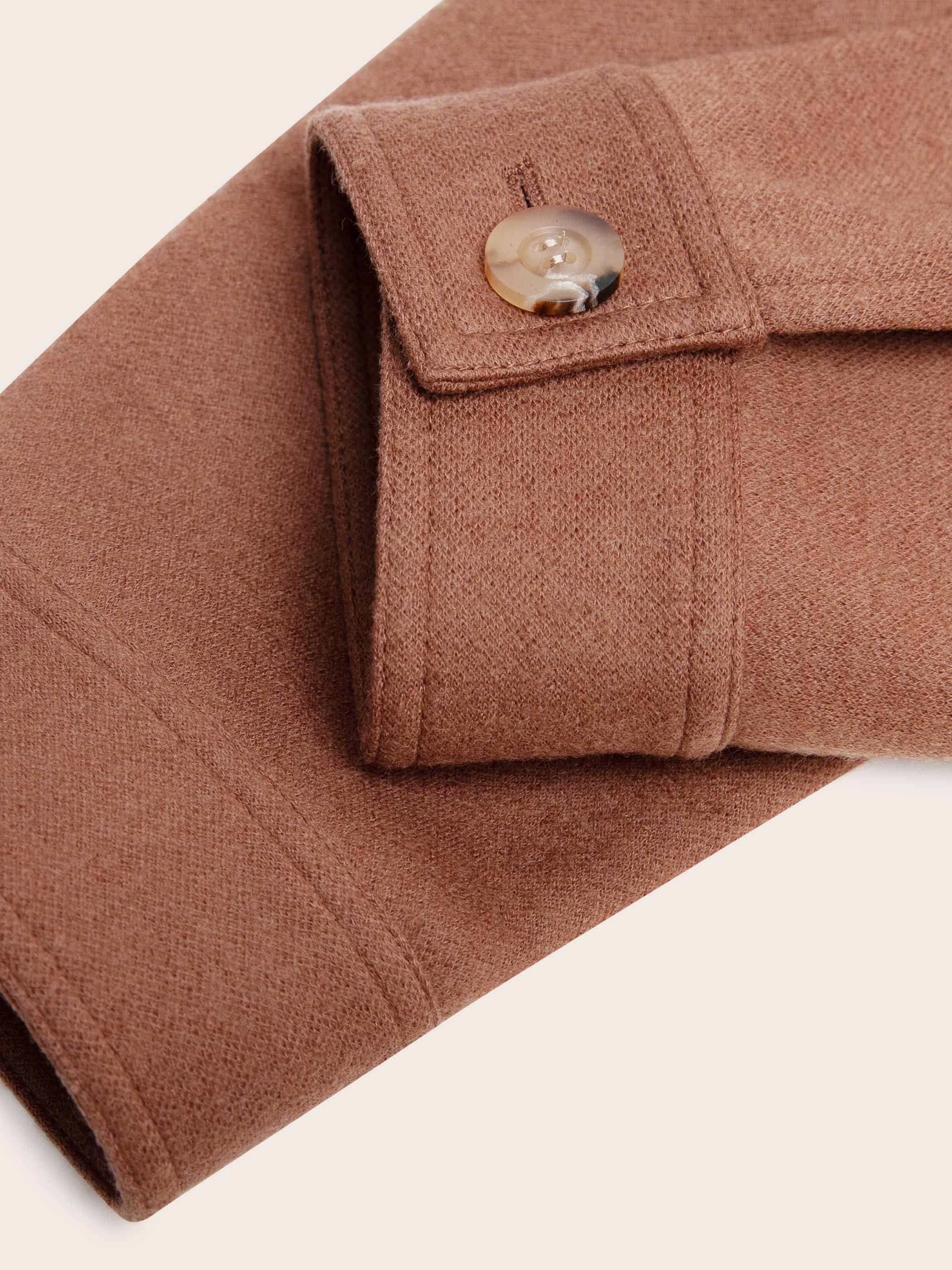 LENI WOOL/COTTON BUTTON UP - Image 12