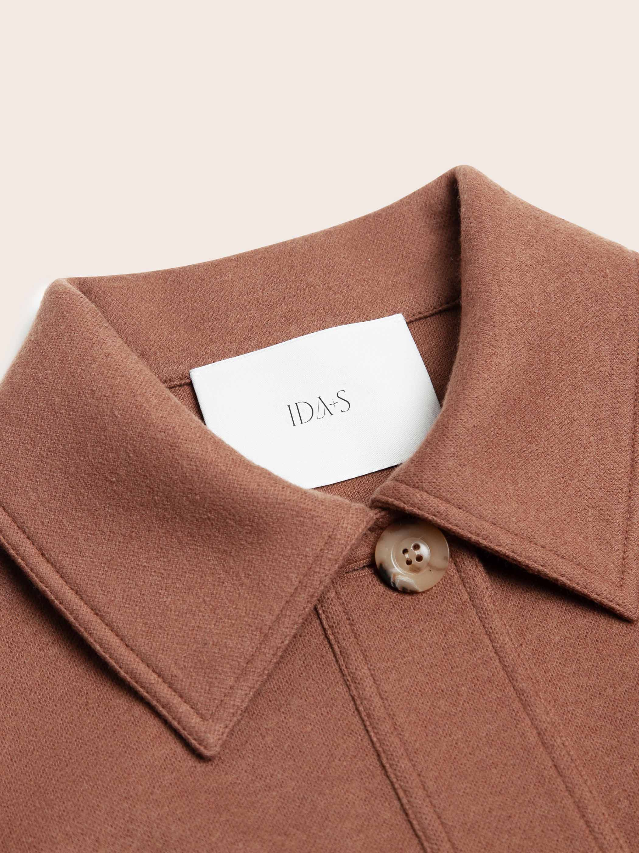 LENI WOOL/COTTON BUTTON UP - Image 9