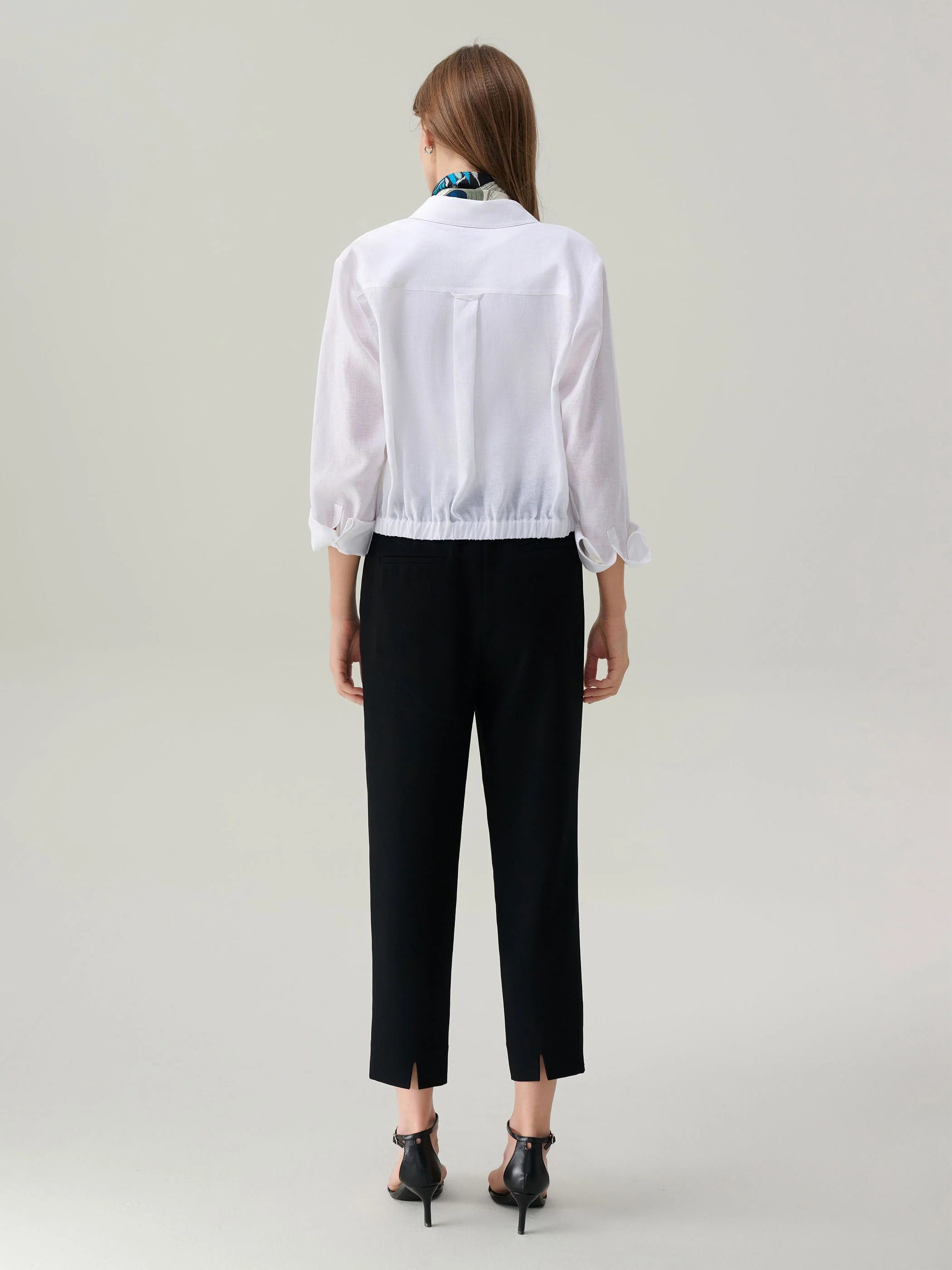 Lilah Linen Button Down Top - Image 3