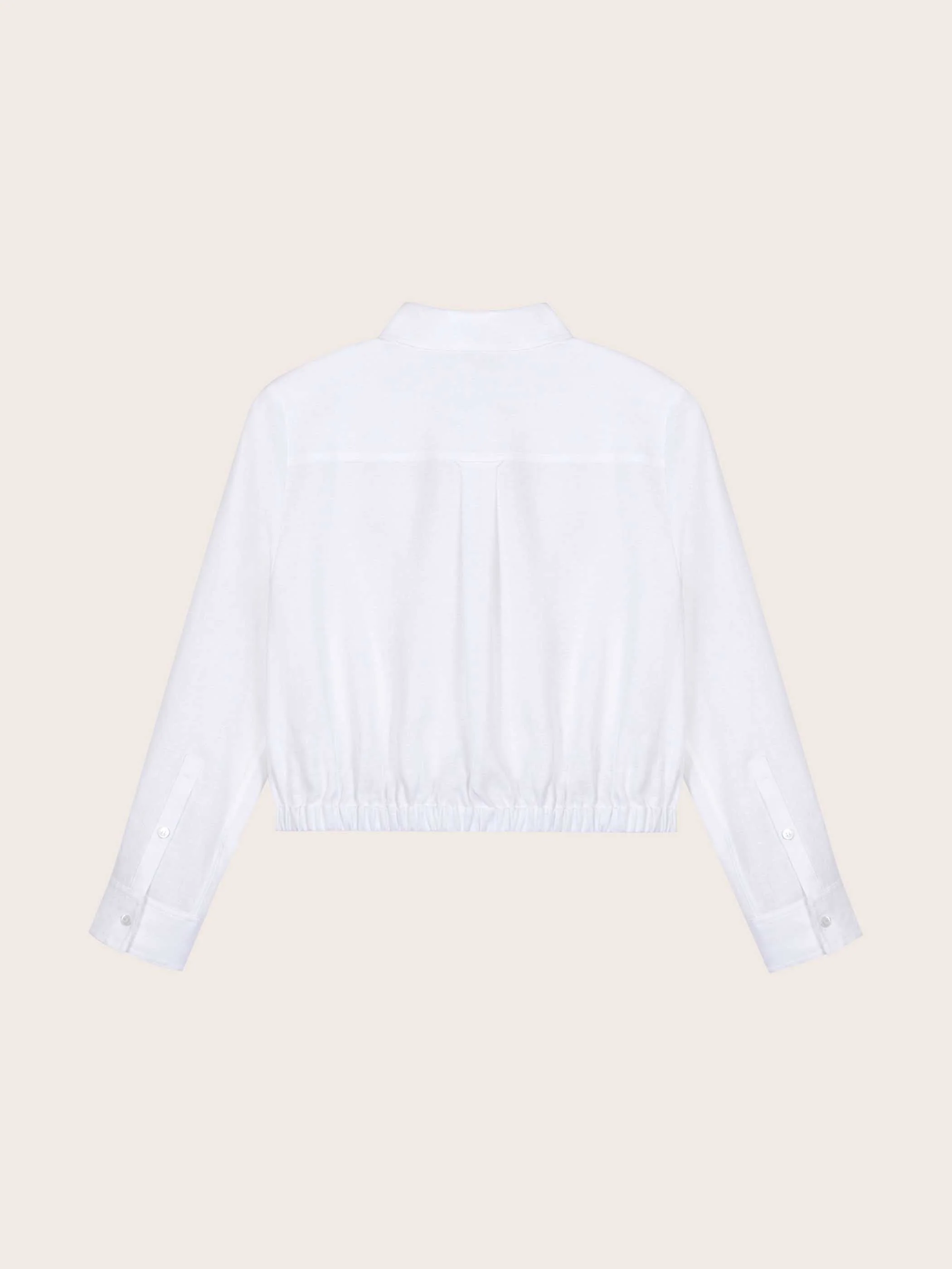 Lilah Linen Button Down Top - Image 6