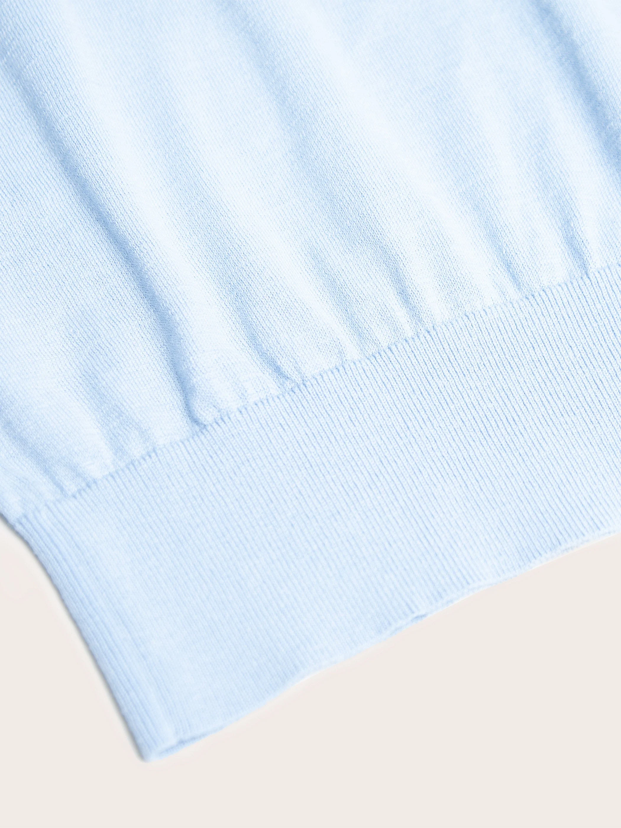 Lilia Cool Blue Silk Top - Image 9