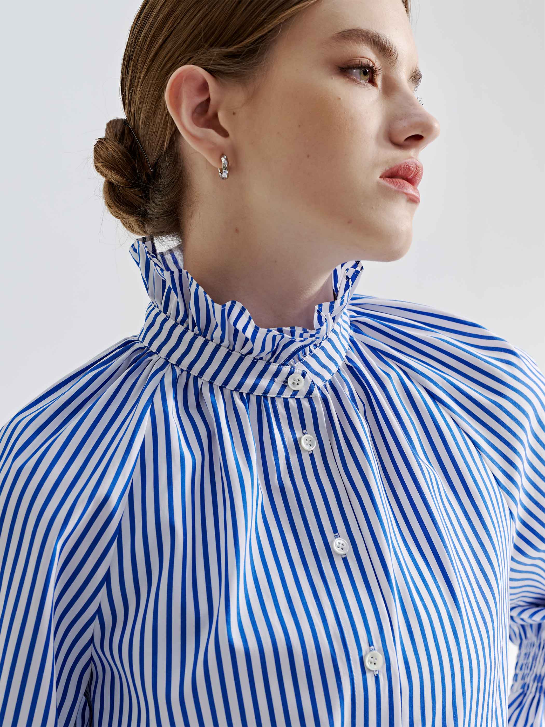 LILY STRIPE FLOUNCE TOP - Image 6