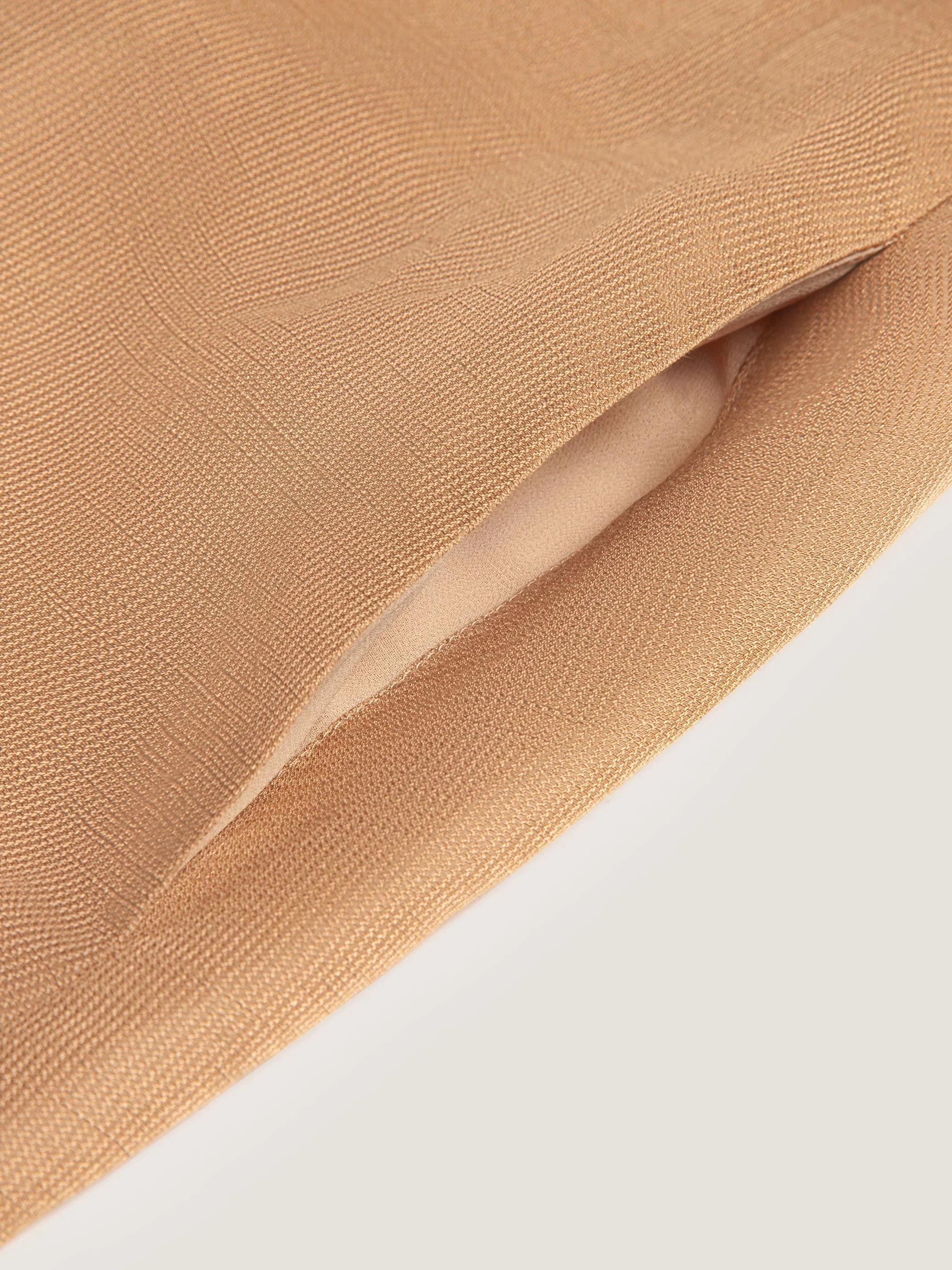 Mandarin Silk Linen Dress - Image 7