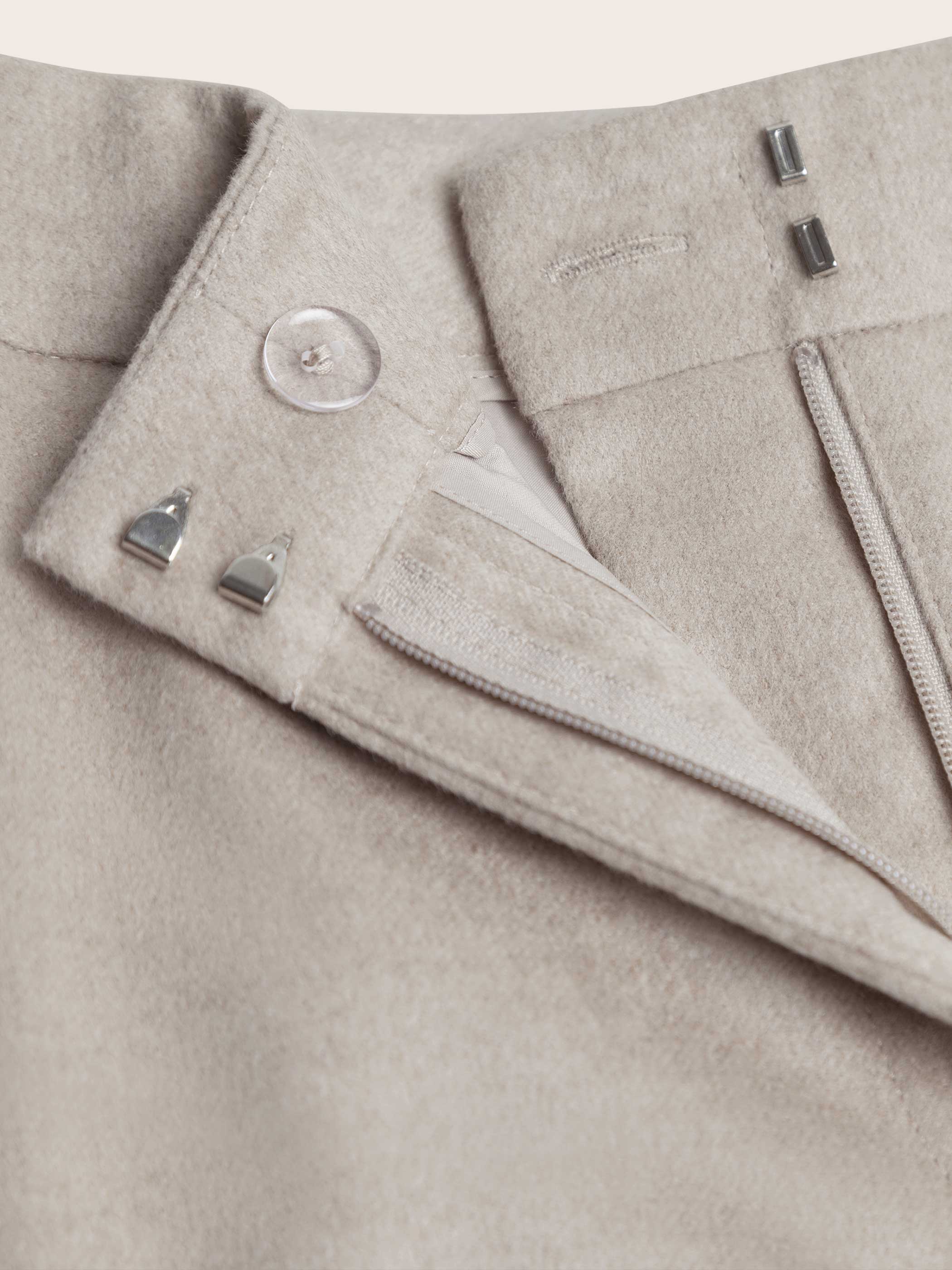 LIORA SILK WOOL STRAIGHT LEG SUIT PANTS - Image 10