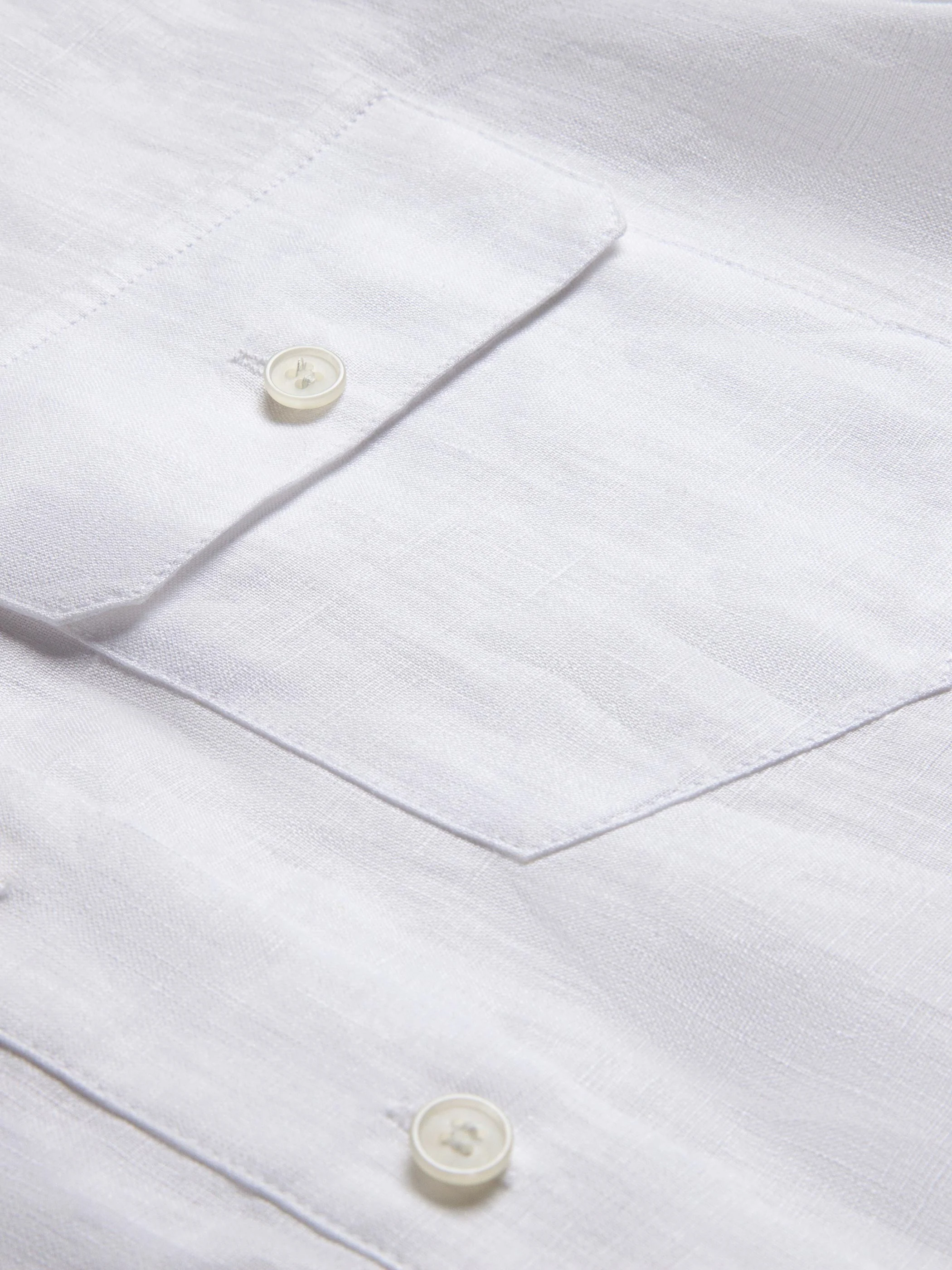 LONG SLEEVEN LINEN SHIRT W/ RELAXED SHOULDER - Image 10