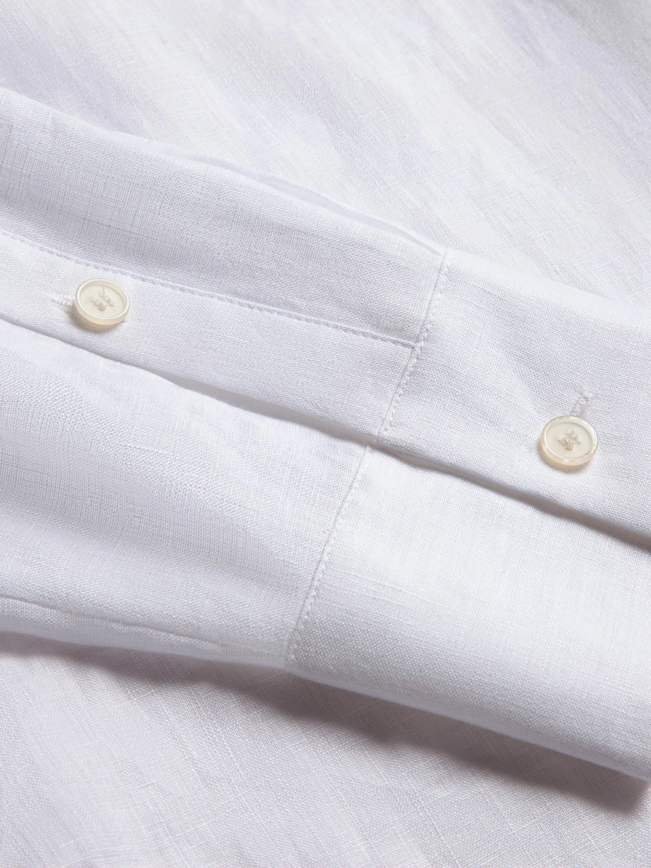 LONG SLEEVEN LINEN SHIRT W/ RELAXED SHOULDER - Image 11