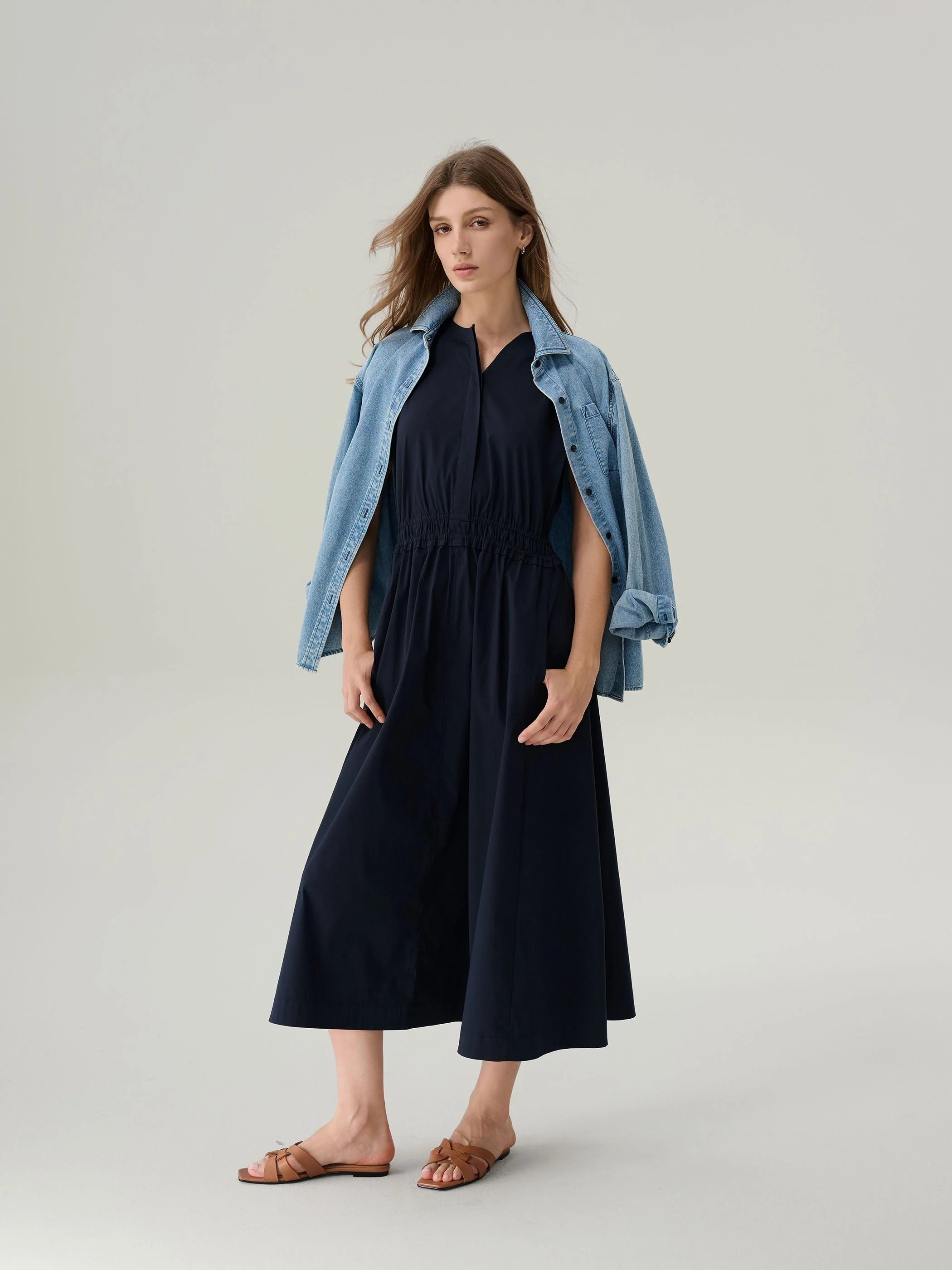 Lucy Cotton Midi Dress - Image 5
