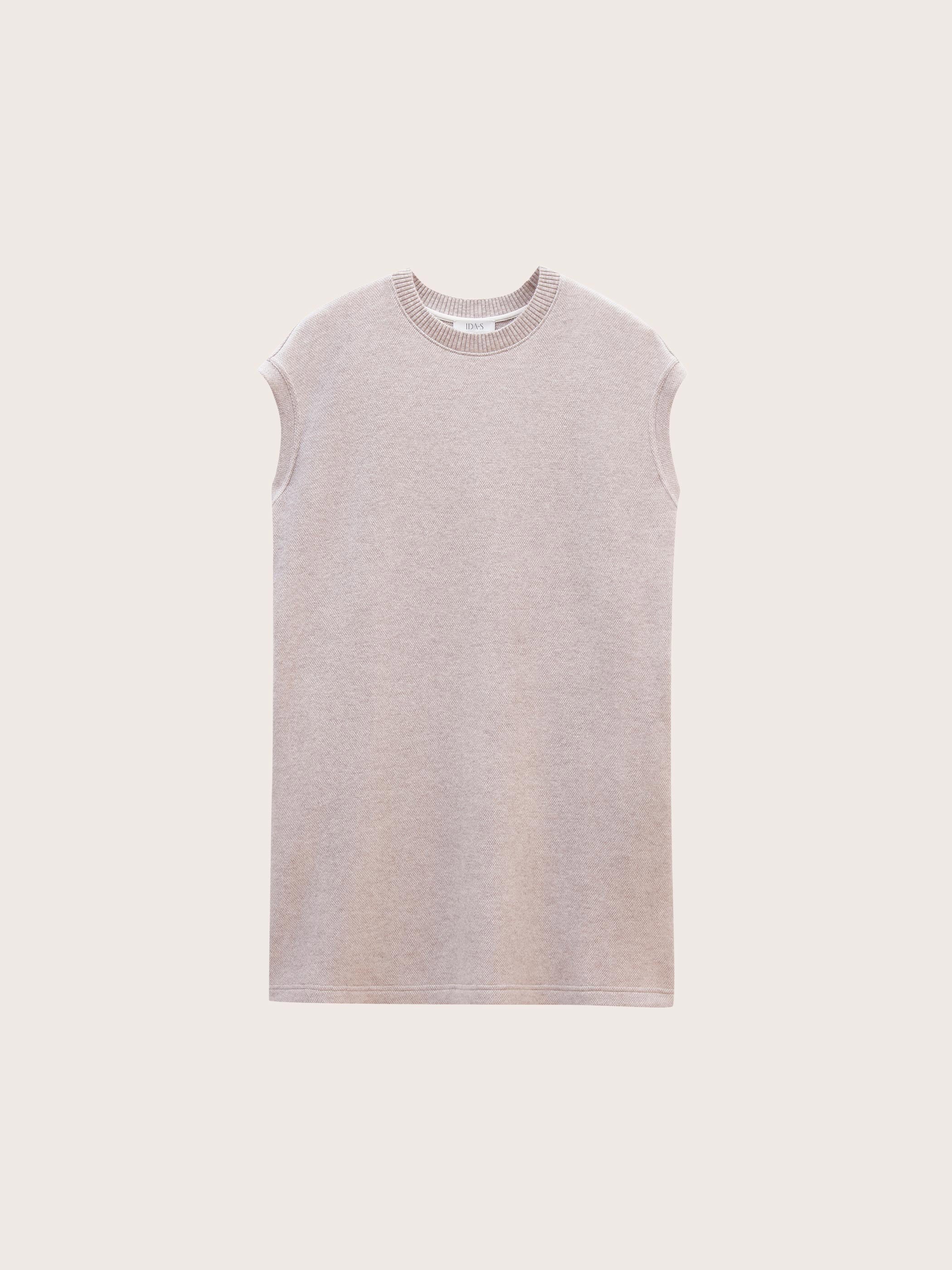 LYRA WOOL CASHMERE CAP SLEEVES SHEATH DRESS - Image 7