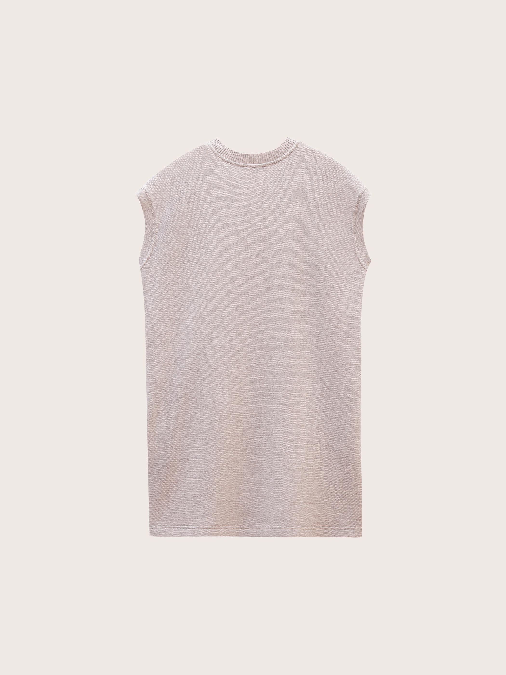 LYRA WOOL CASHMERE CAP SLEEVES SHEATH DRESS - Image 8