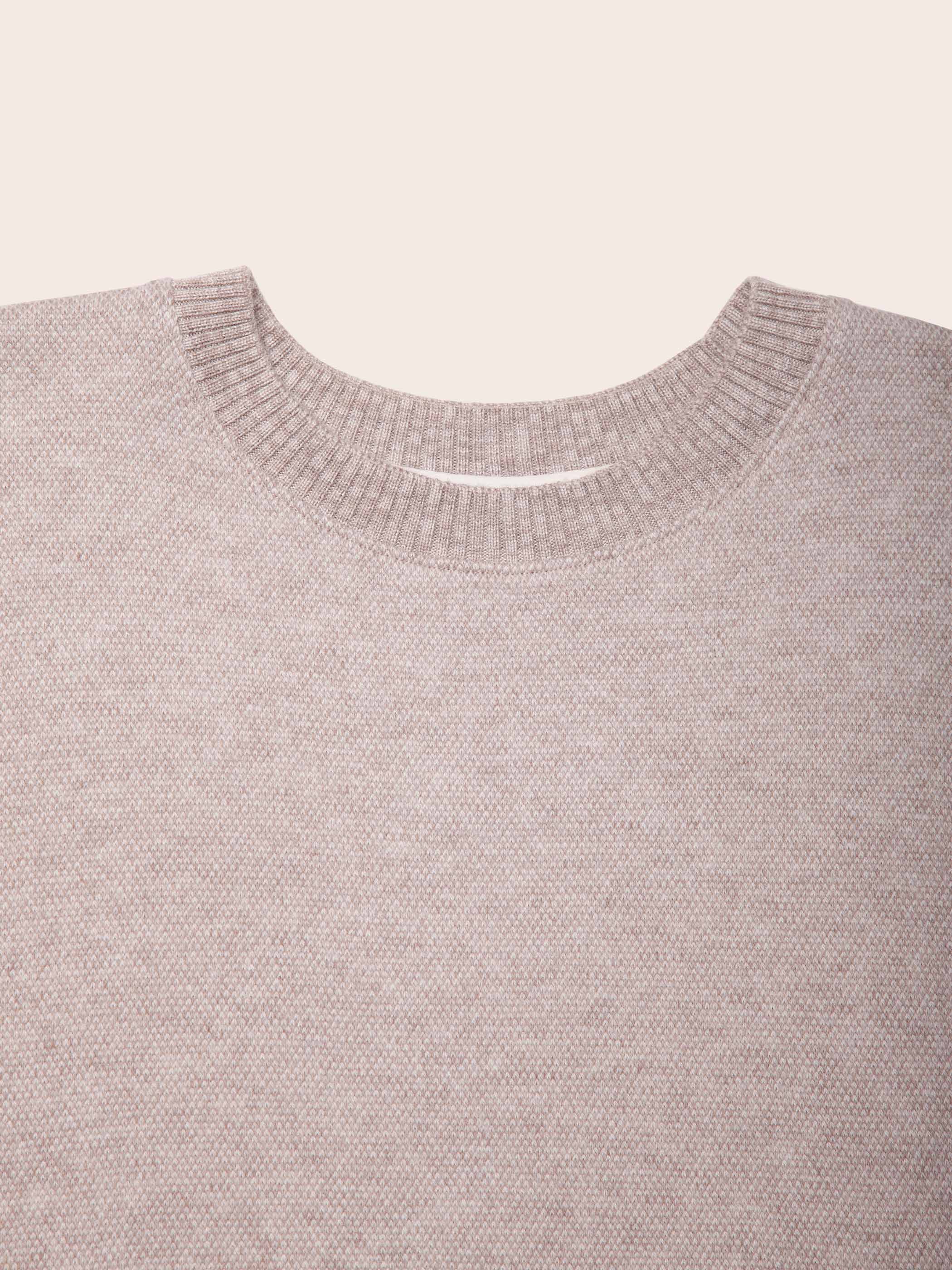LYRA WOOL CASHMERE CAP SLEEVES SHEATH DRESS - Image 9