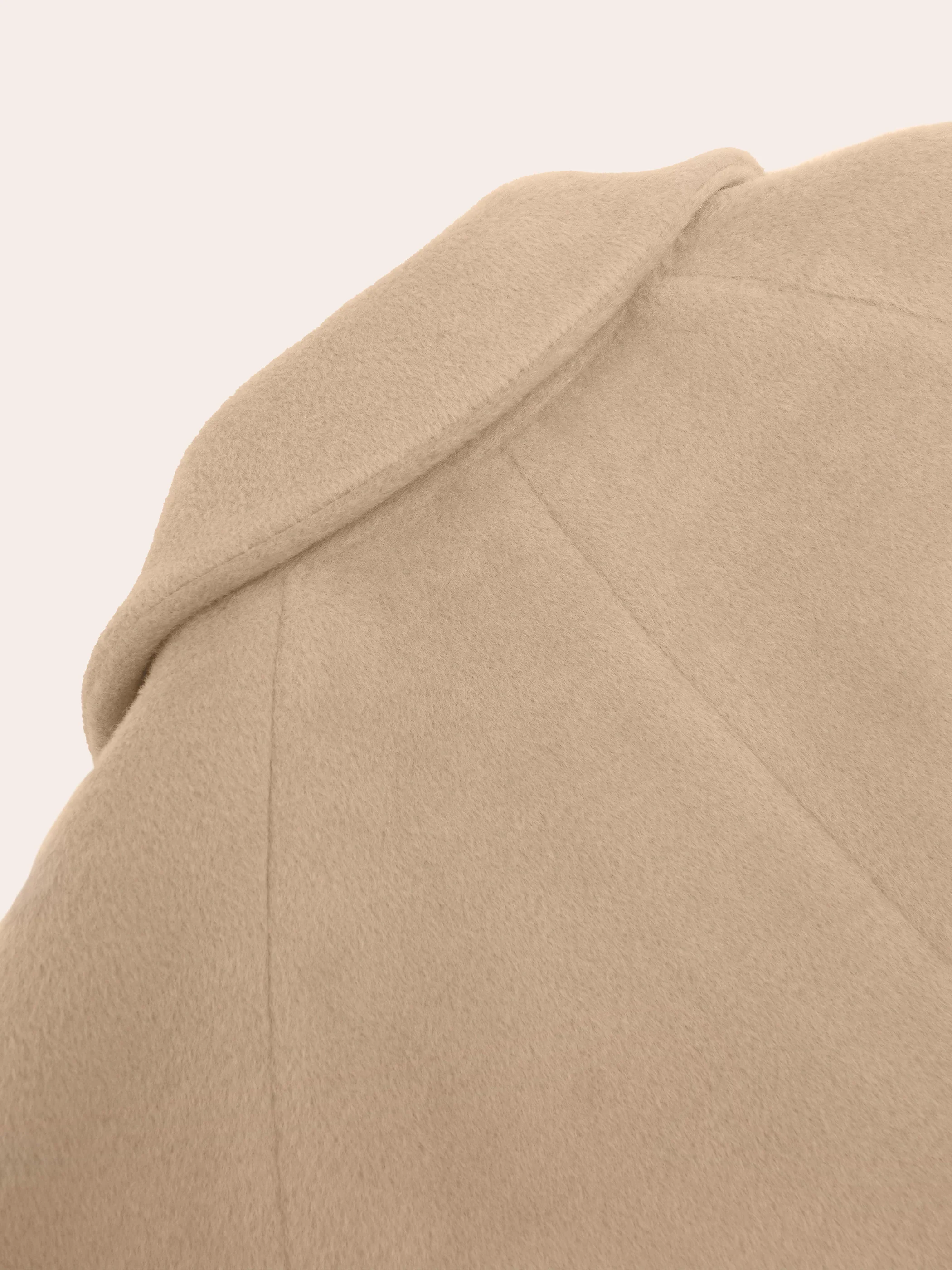 Maelle Wool Silk Coat - Image 14