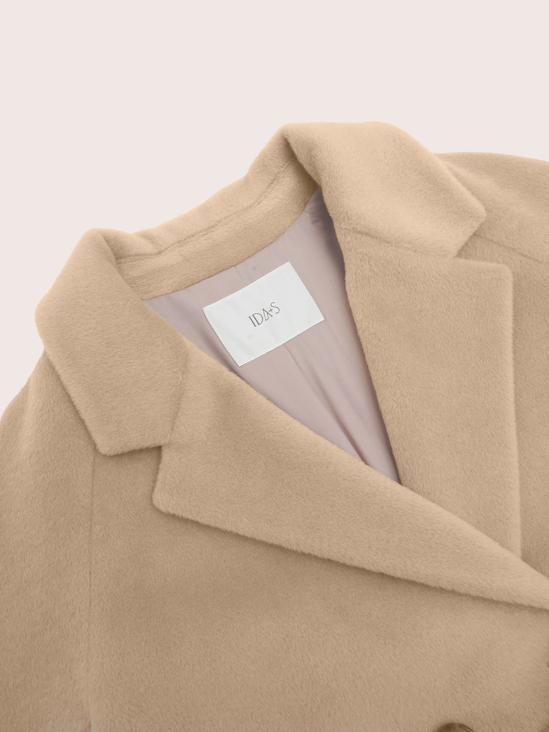 Maelle Wool Silk Coat - Image 7