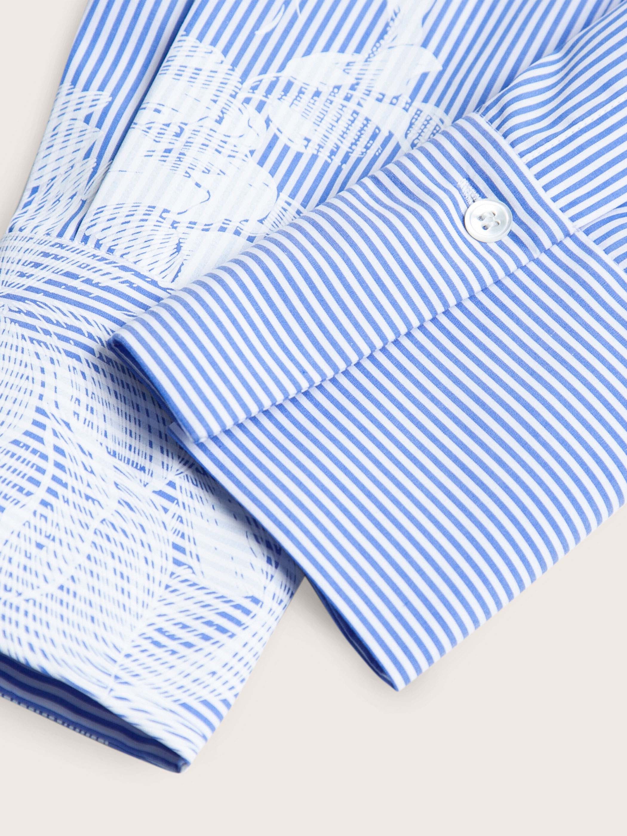 Maisie Striped Oversized Blouse - Image 11