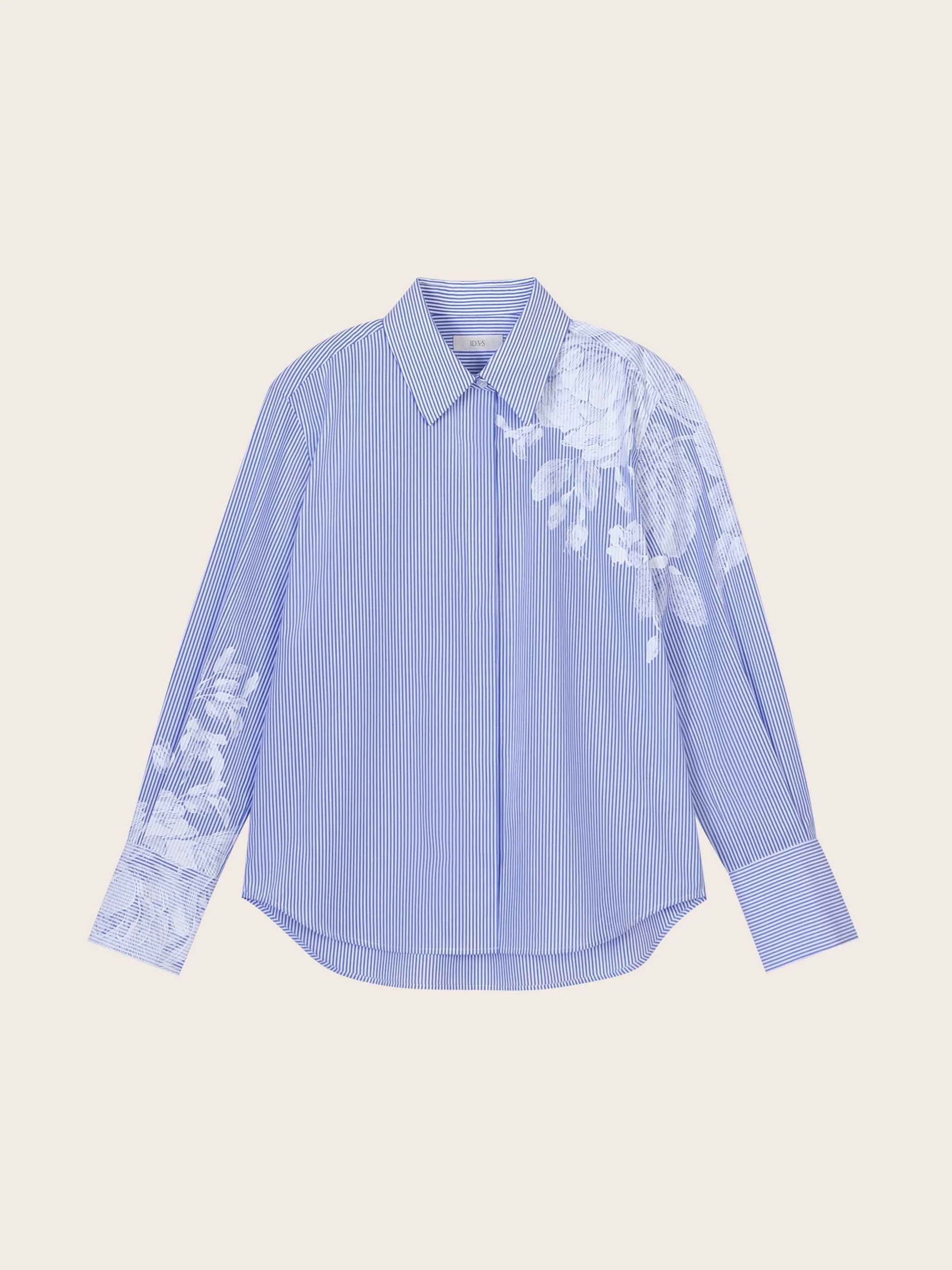 Maisie Striped Oversized Blouse - Image 8