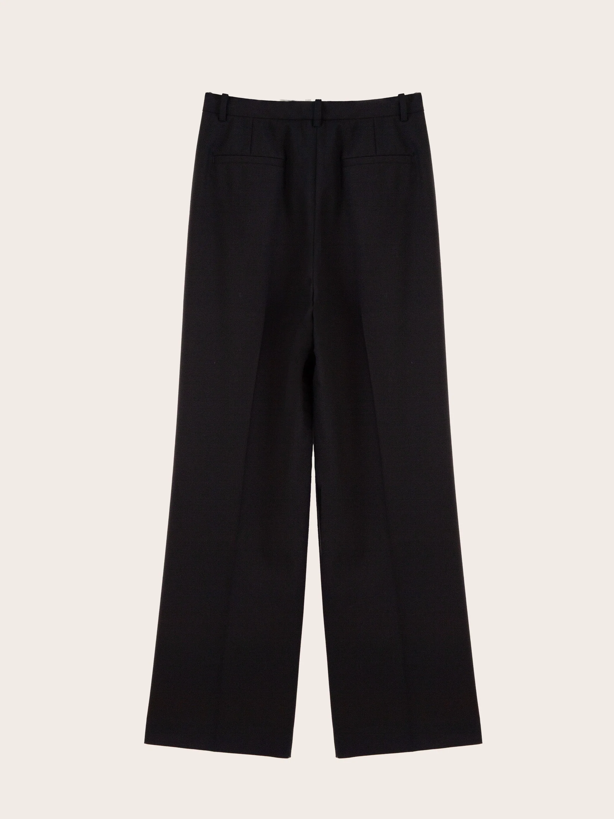 Martin Wide Leg Wool Trousers - Image 5