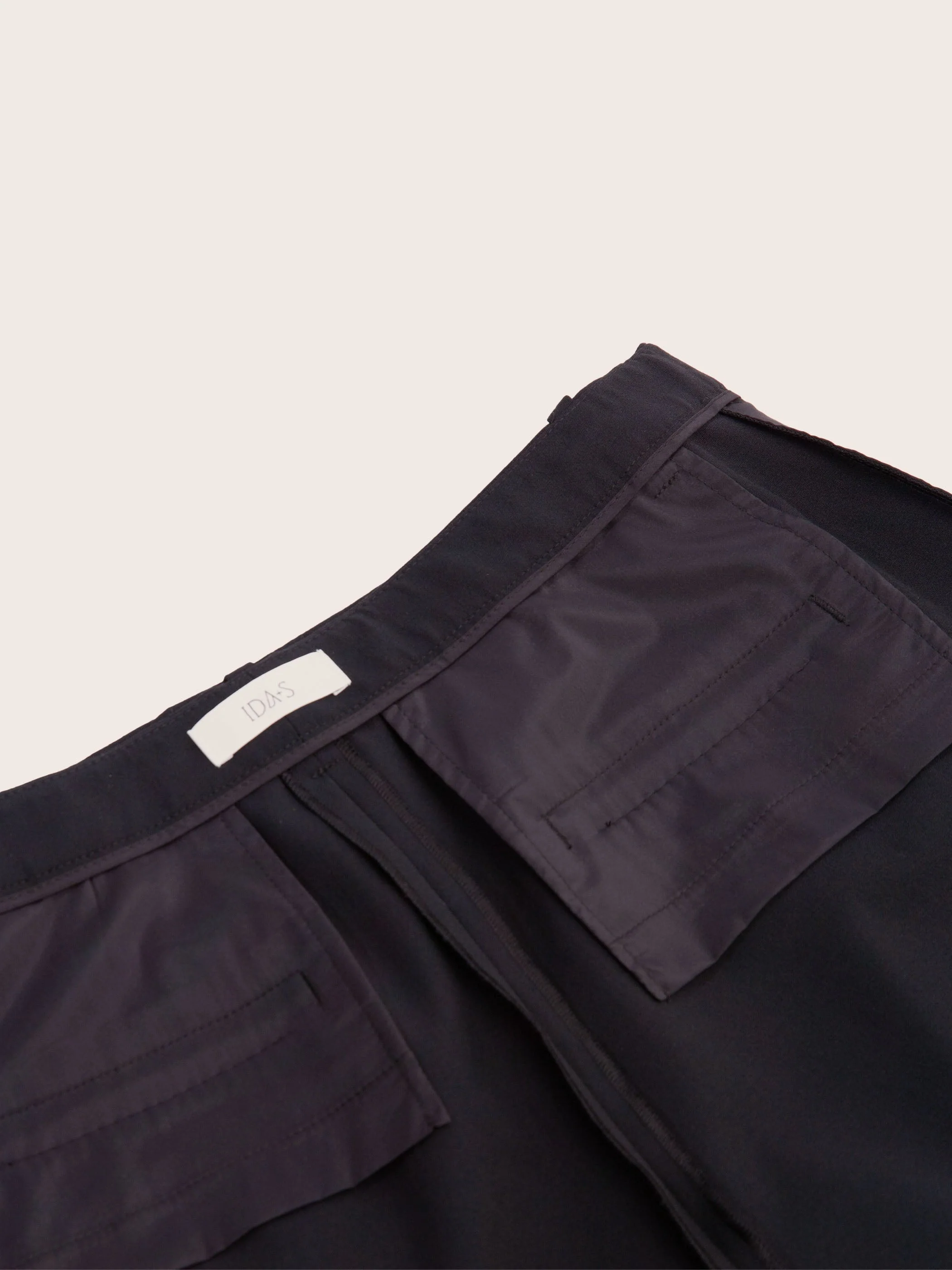 Martin Wide Leg Wool Trousers - Image 6