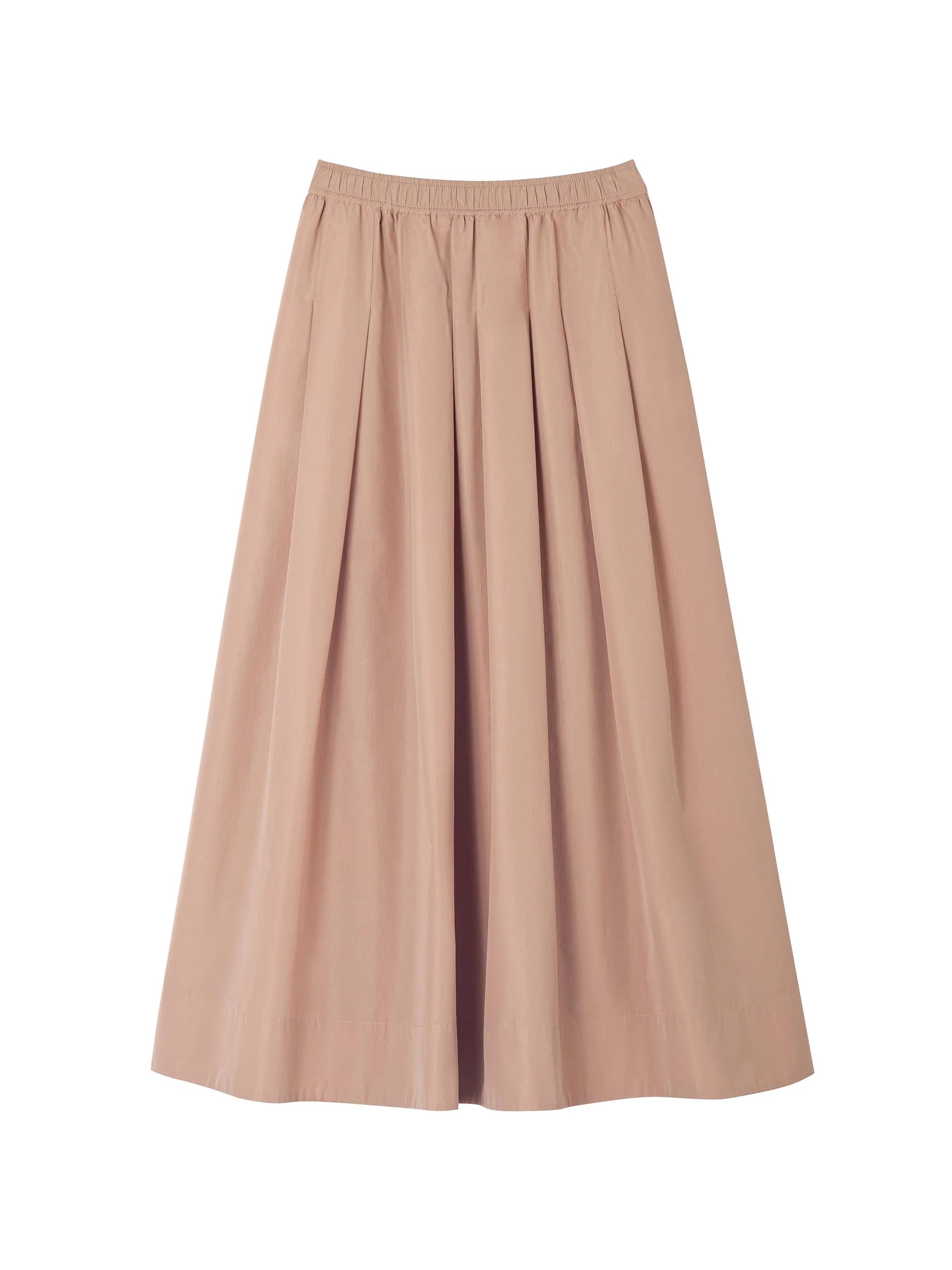MAXI PLEATED SKIRT W/ POCKETS - Image 5