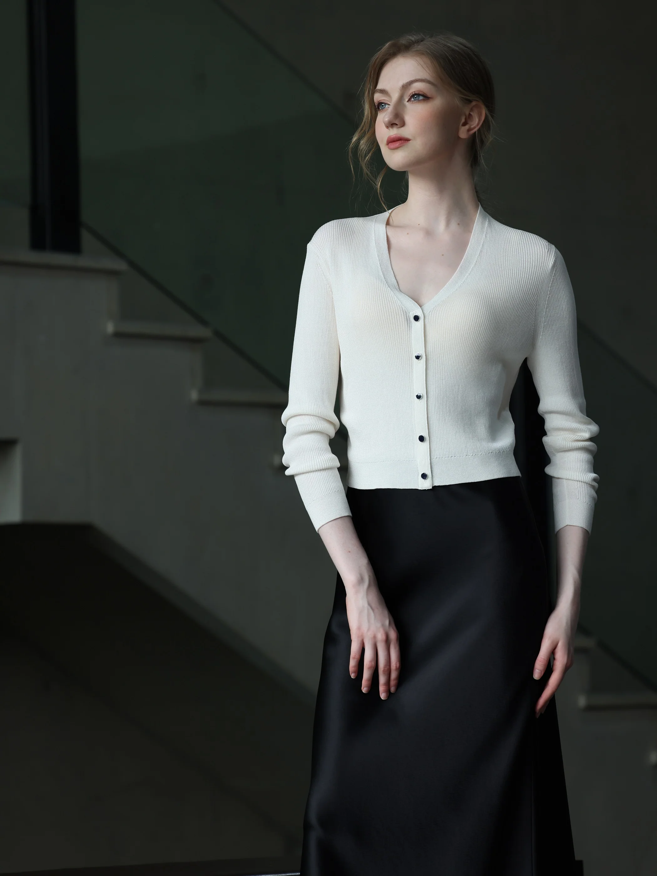 MAXI SATIN SKIRT - Image 7