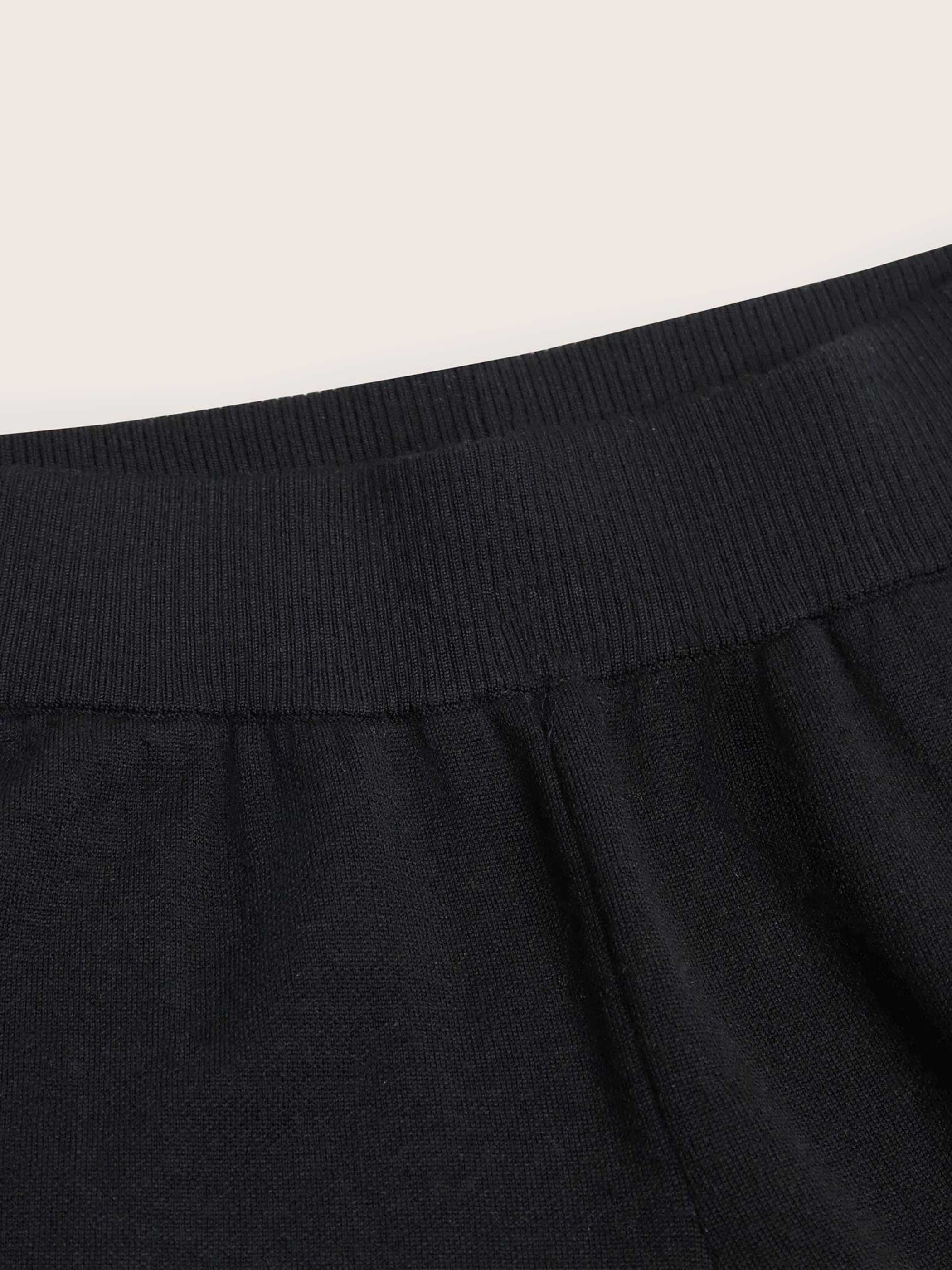 MERINO KNIT PANTS W/ PIPING DETAILS - Image 8