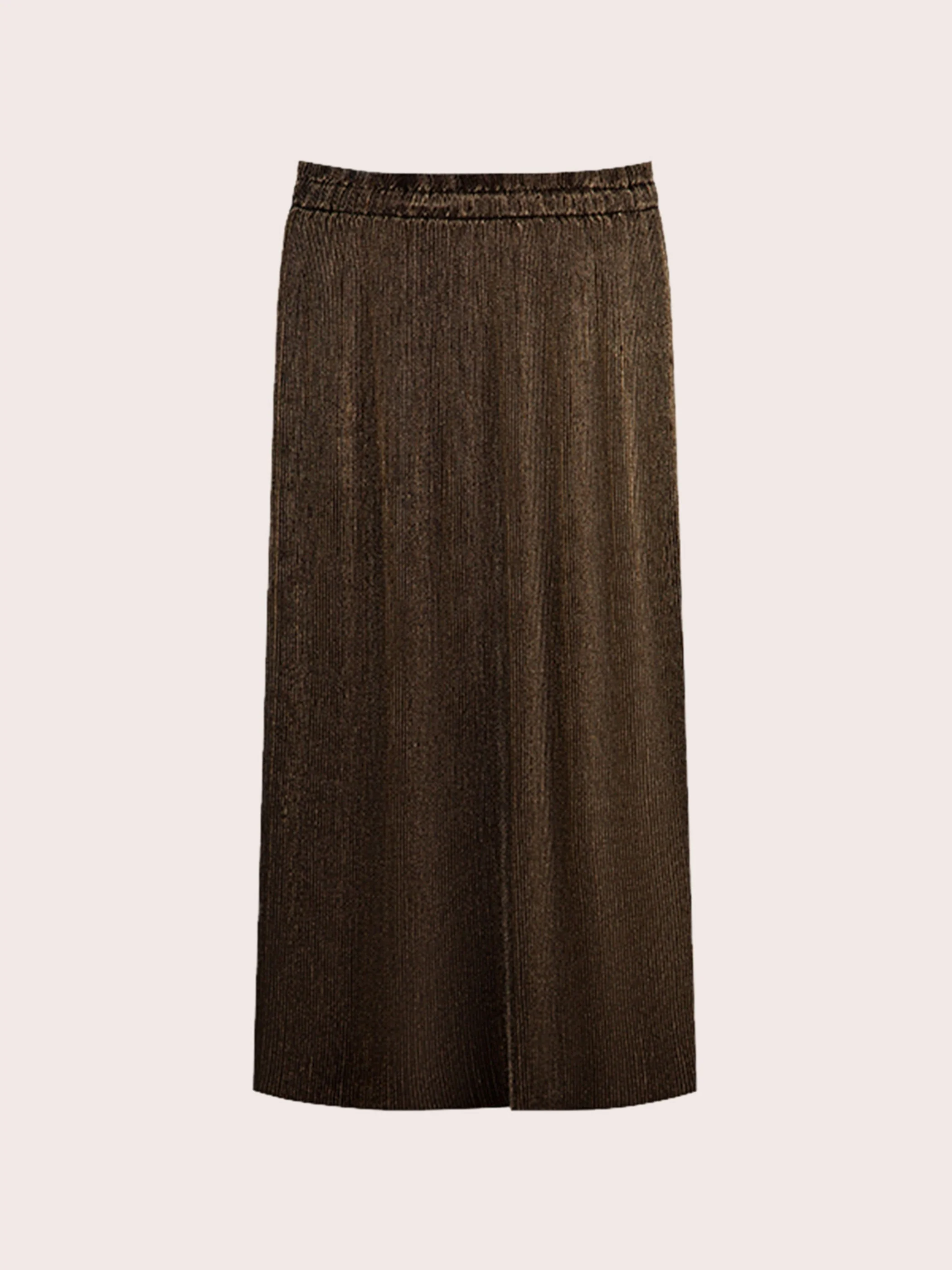 HARLOW METALLIC PLEATED SKIRT - Image 7