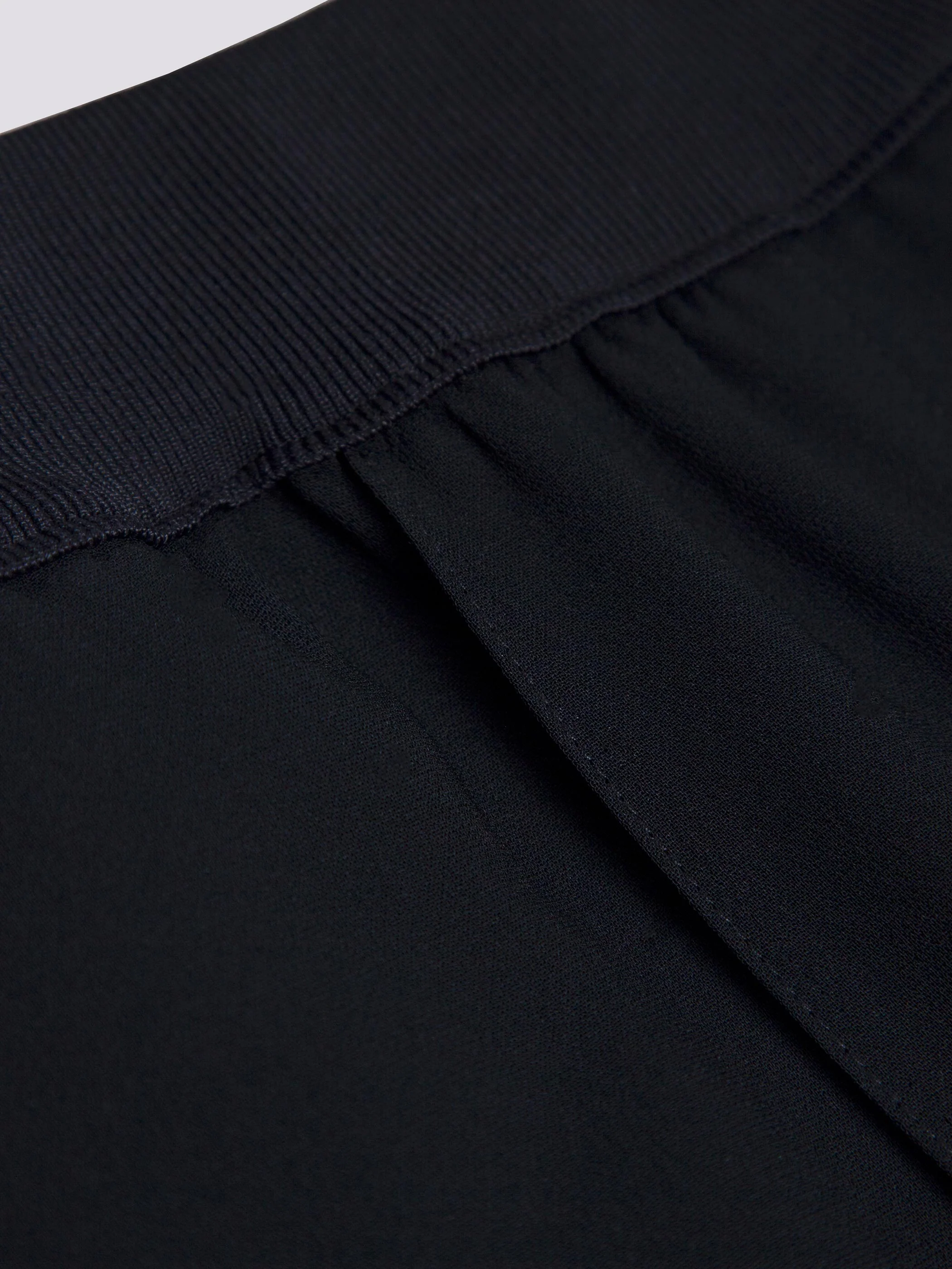 MID WAIST STRAIGHT LEG PANTS W/ ELASTIC WAISTBAND - Image 7