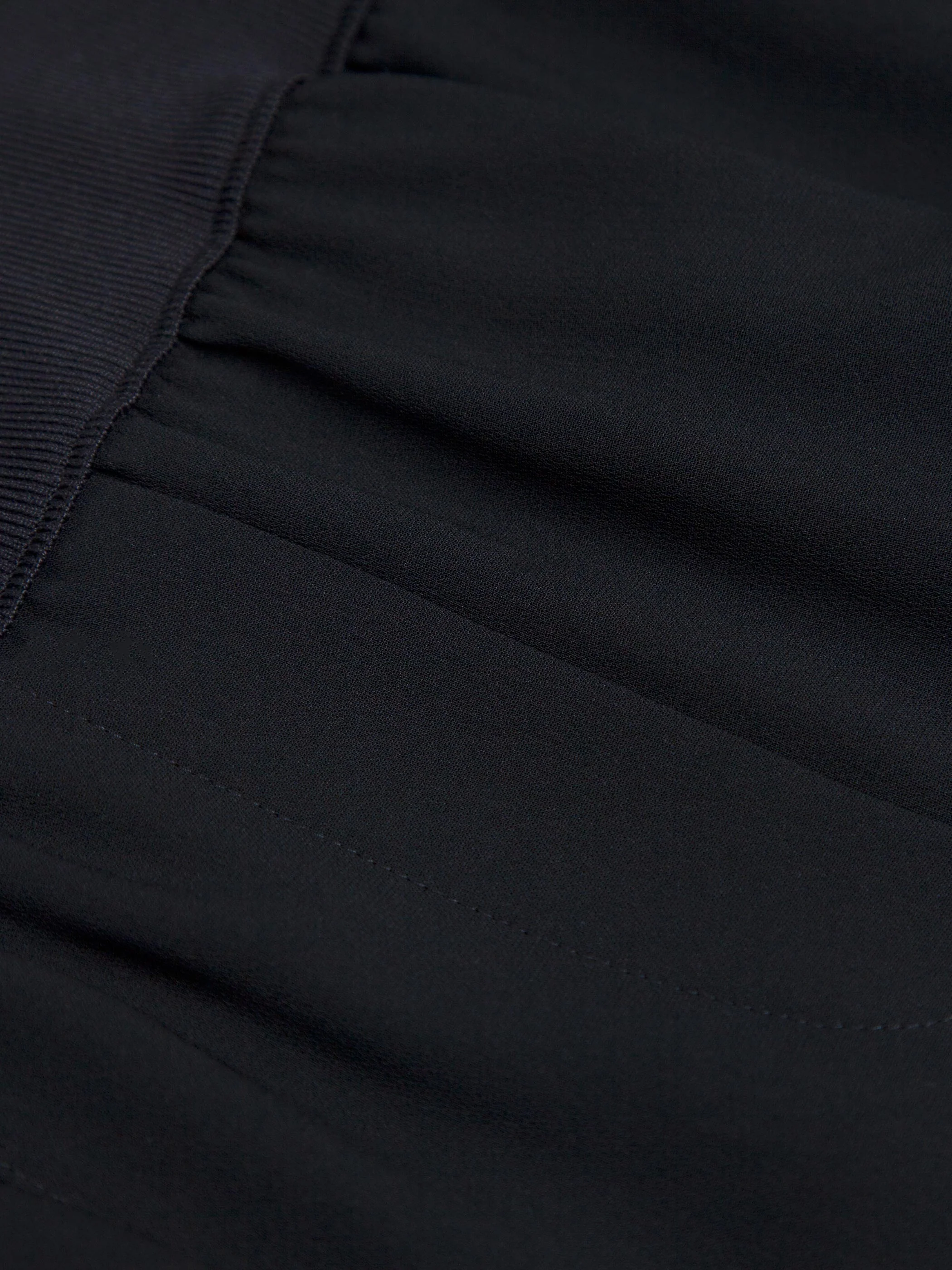MID WAIST STRAIGHT LEG PANTS W/ ELASTIC WAISTBAND - Image 8