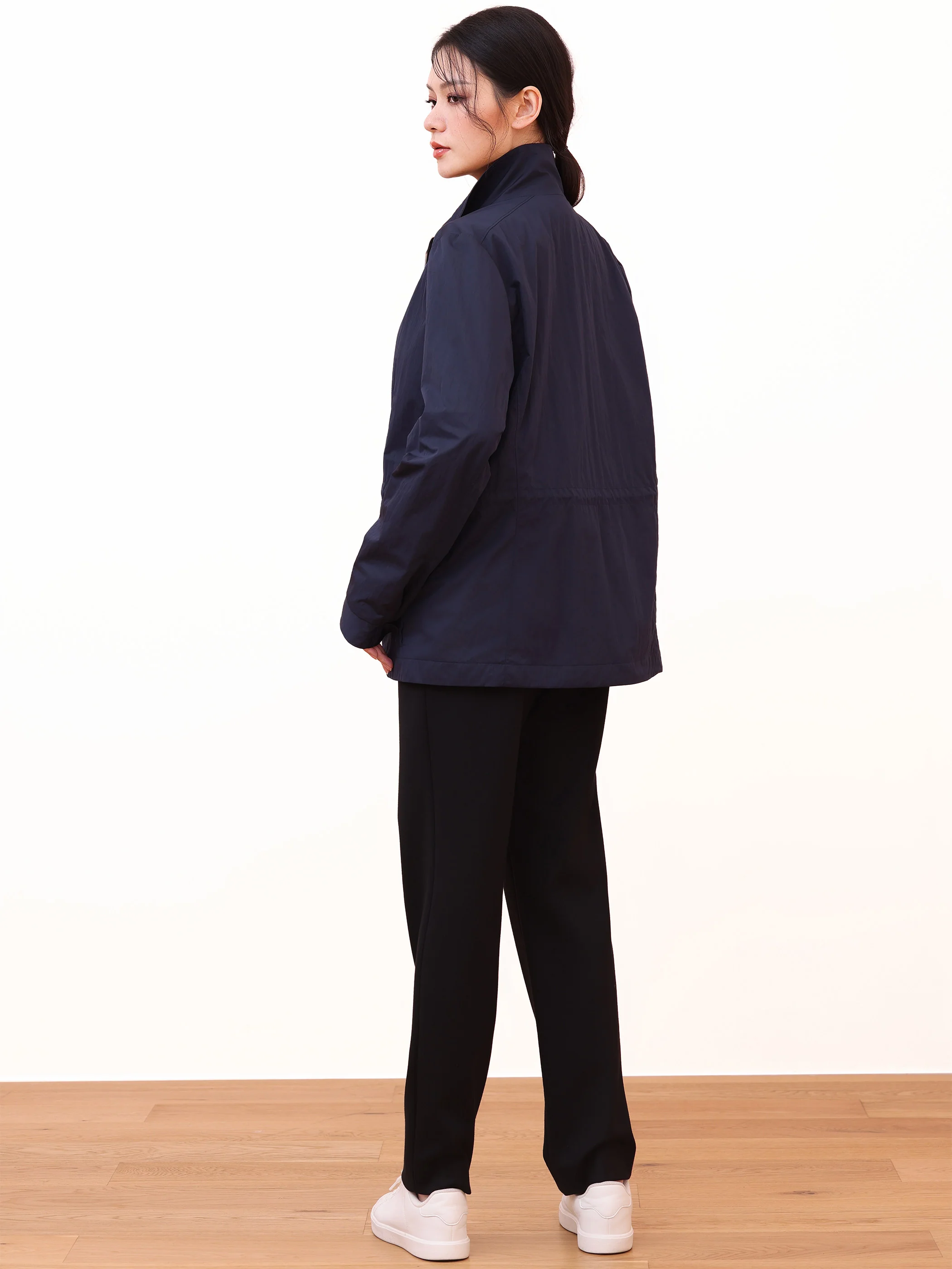MID WAIST STRAIGHT LEG SUIT PANTS - Image 4