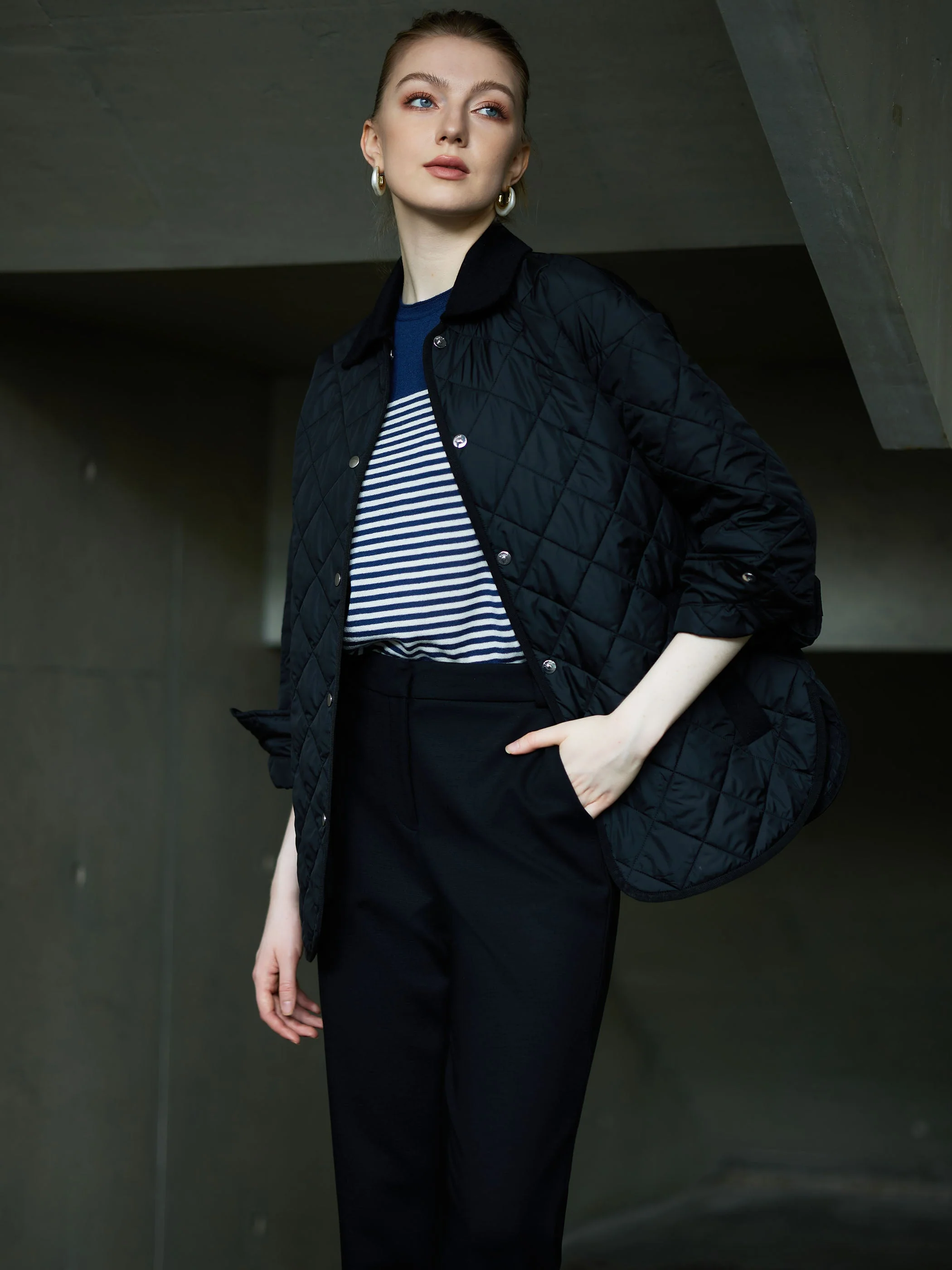 MID WAIST STRAIGHT LEG SUIT PANTS - Image 8