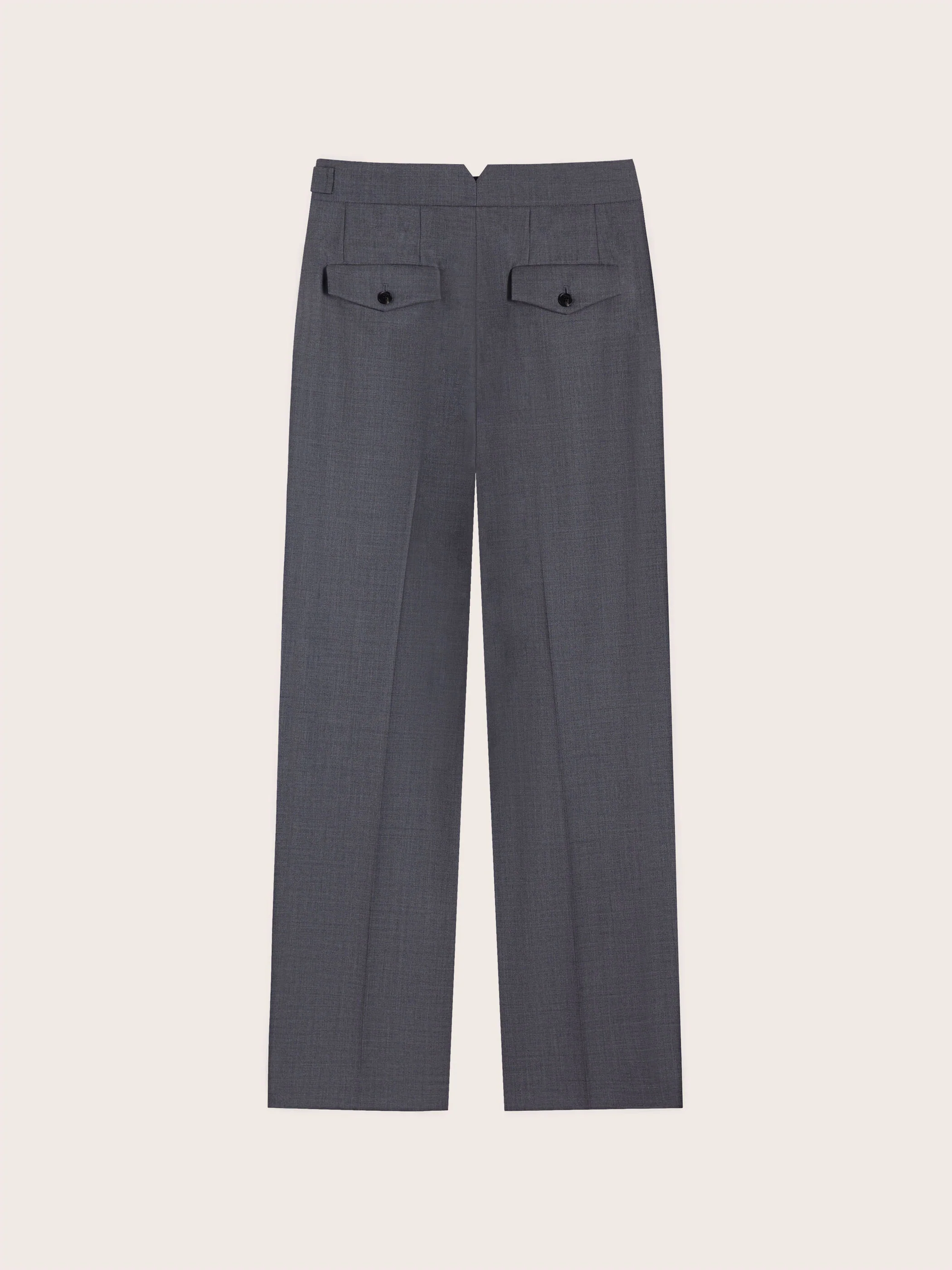 MID WAIST STRIGHT LEG SUIT PANTS - Image 10