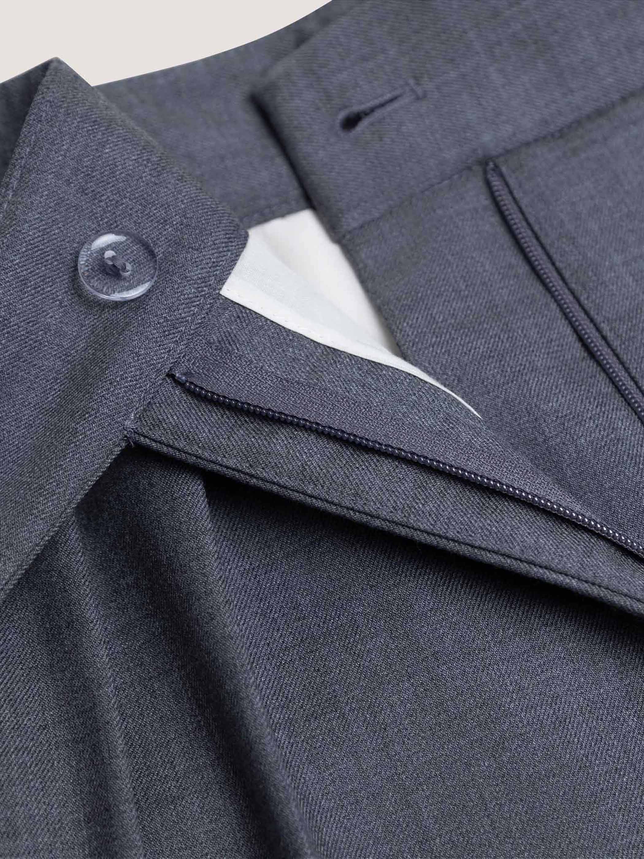 MID WAIST STRIGHT LEG SUIT PANTS - Image 12