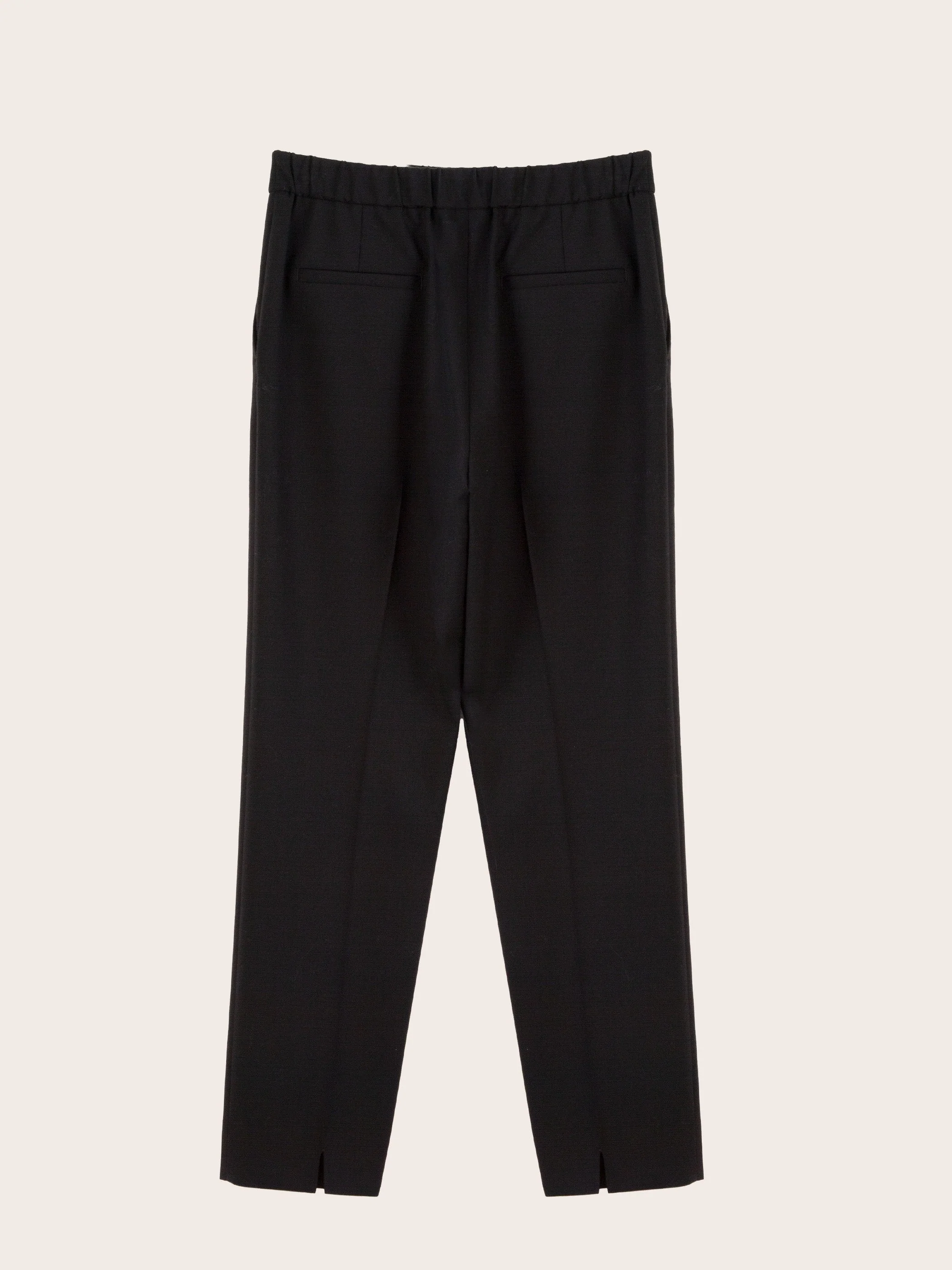 Milan Tapered Wool Suit Pants - Image 3