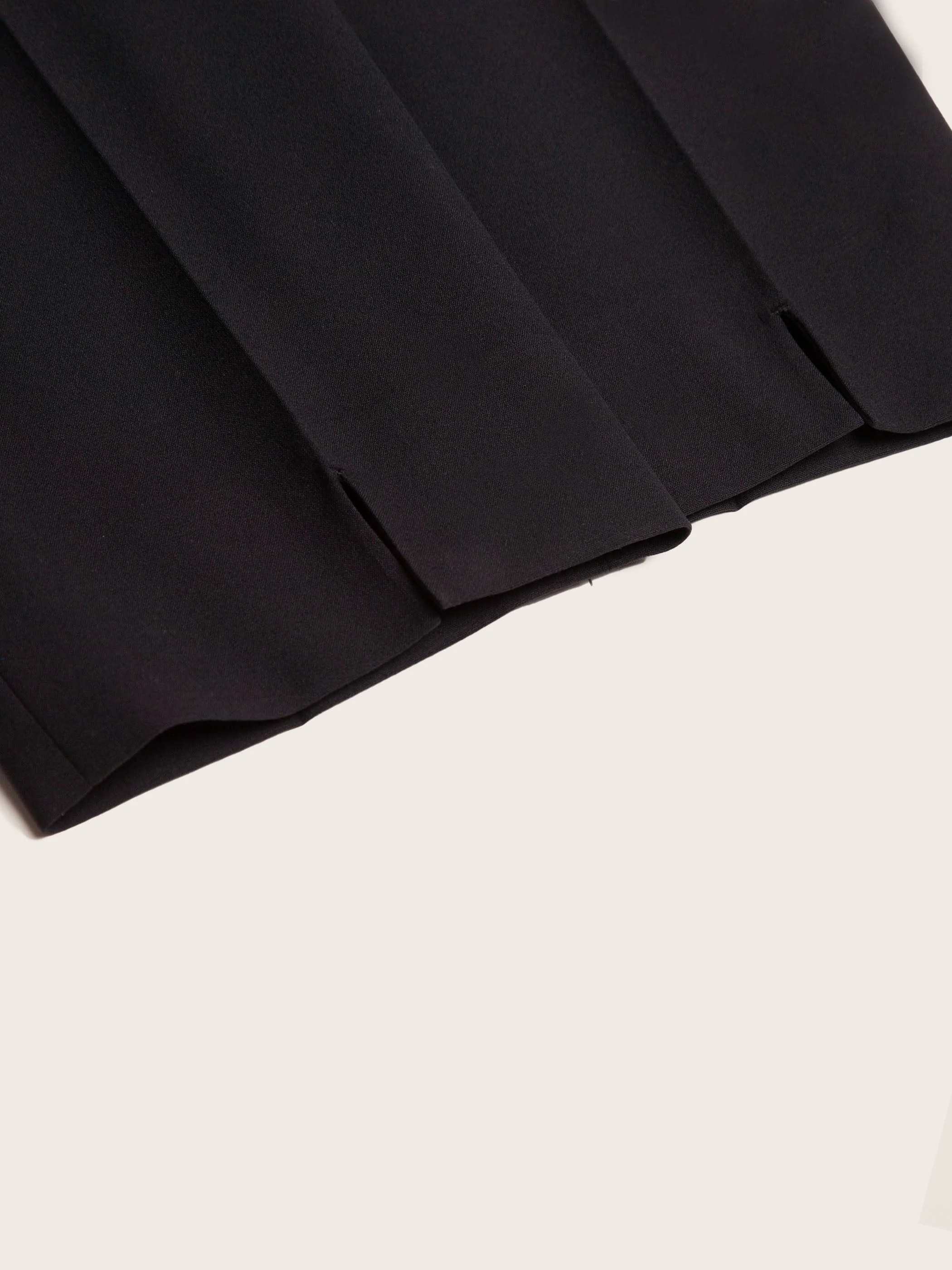 Milan Tapered Wool Suit Pants - Image 7