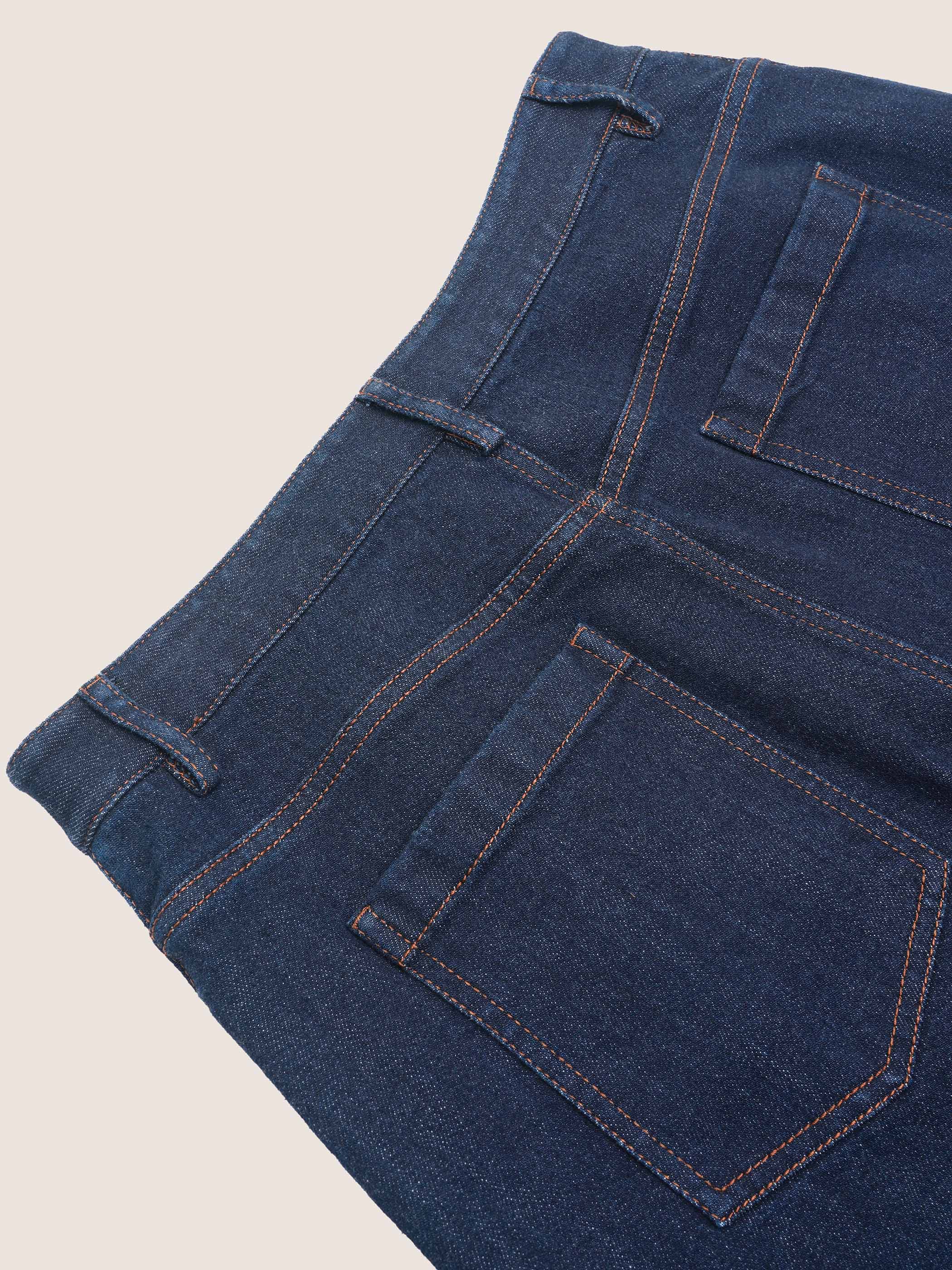 Mira Denim Straight-Leg Pants - Image 10